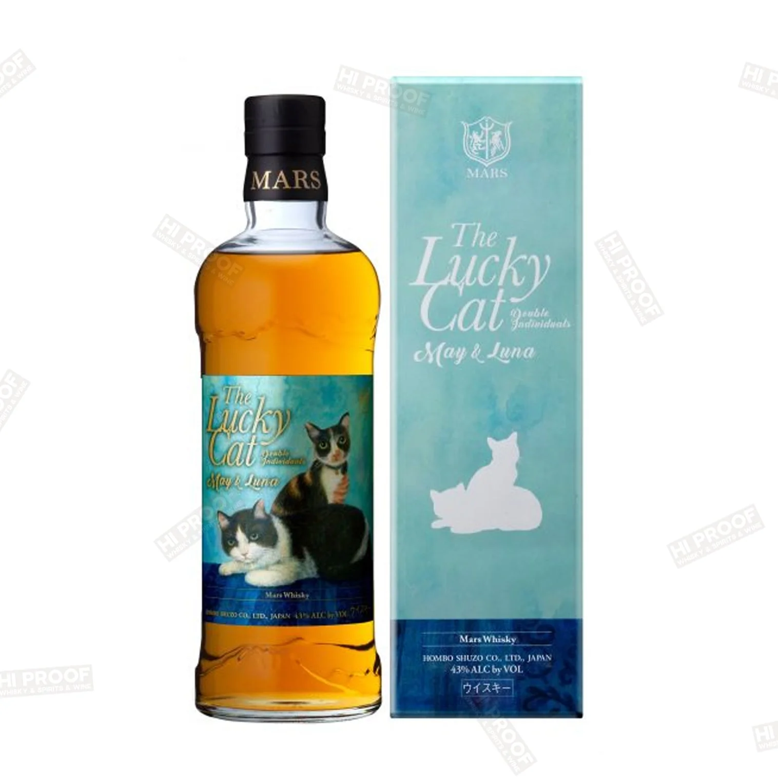 Mars Whisky Whisky 'the Lucky Cat May & Luna' 700ml