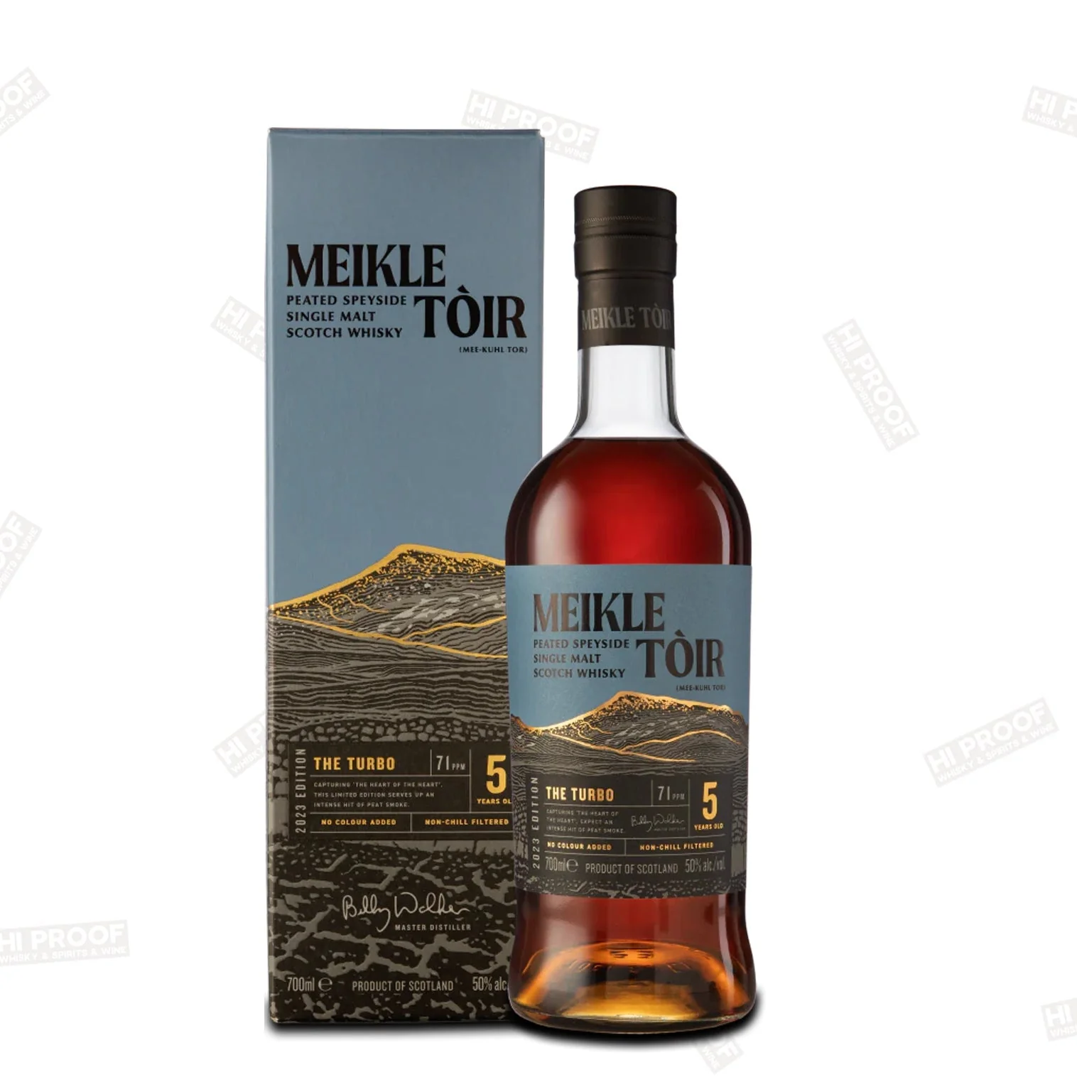 Meikle Toir 5 Year Old the Turbo Peated Single Malt Scotch Whisky
