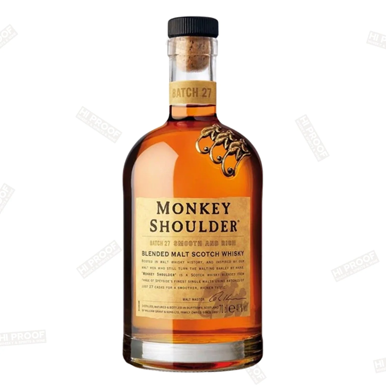 Monkey Shoulder Blended Malt Scotch 1.75l
