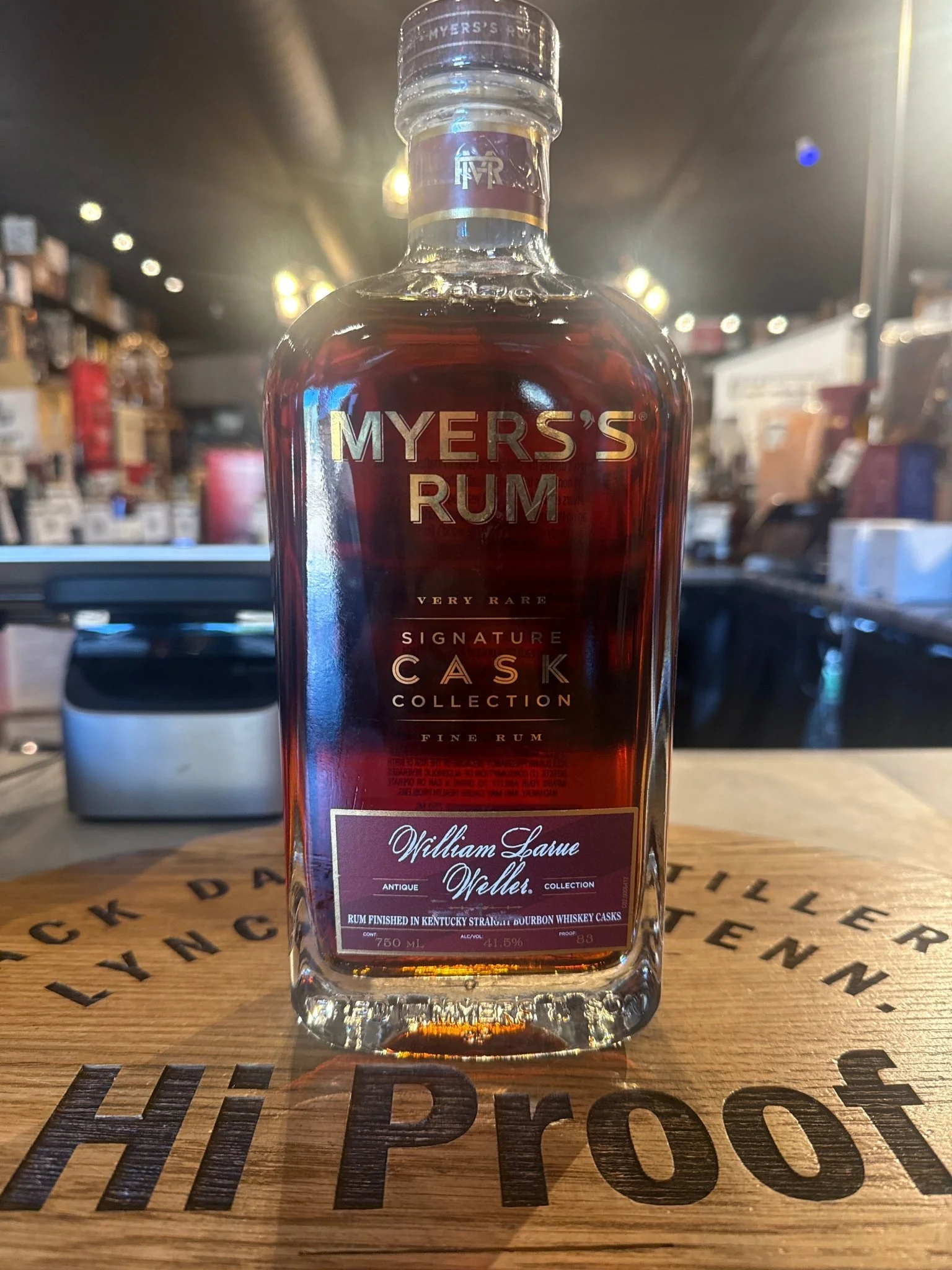 Myers's Rum Signature Cask Collection William Larue Weller 750ml