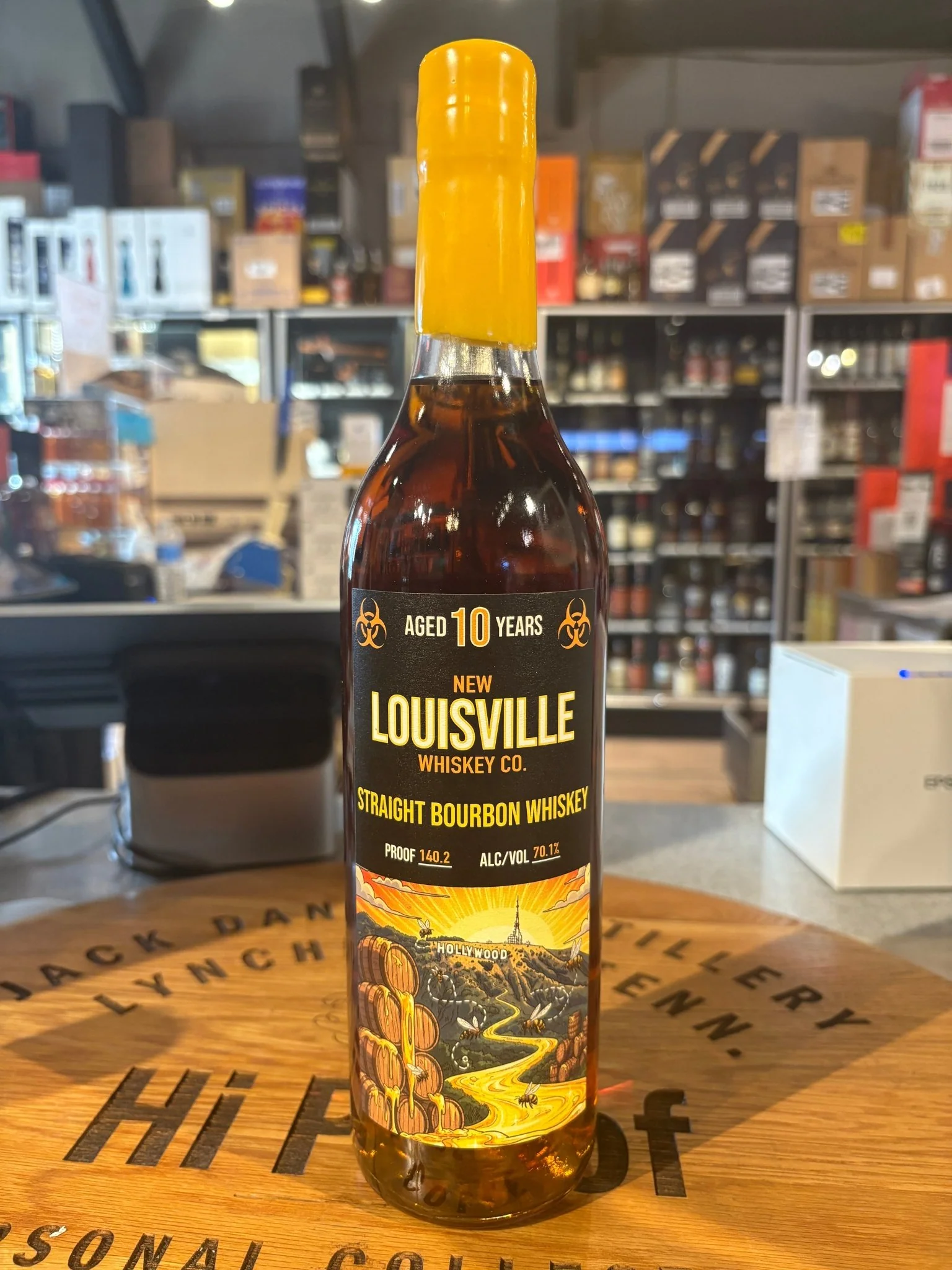 New Louisville 10 Year Bourbon Hollywood Honey 140.2proof