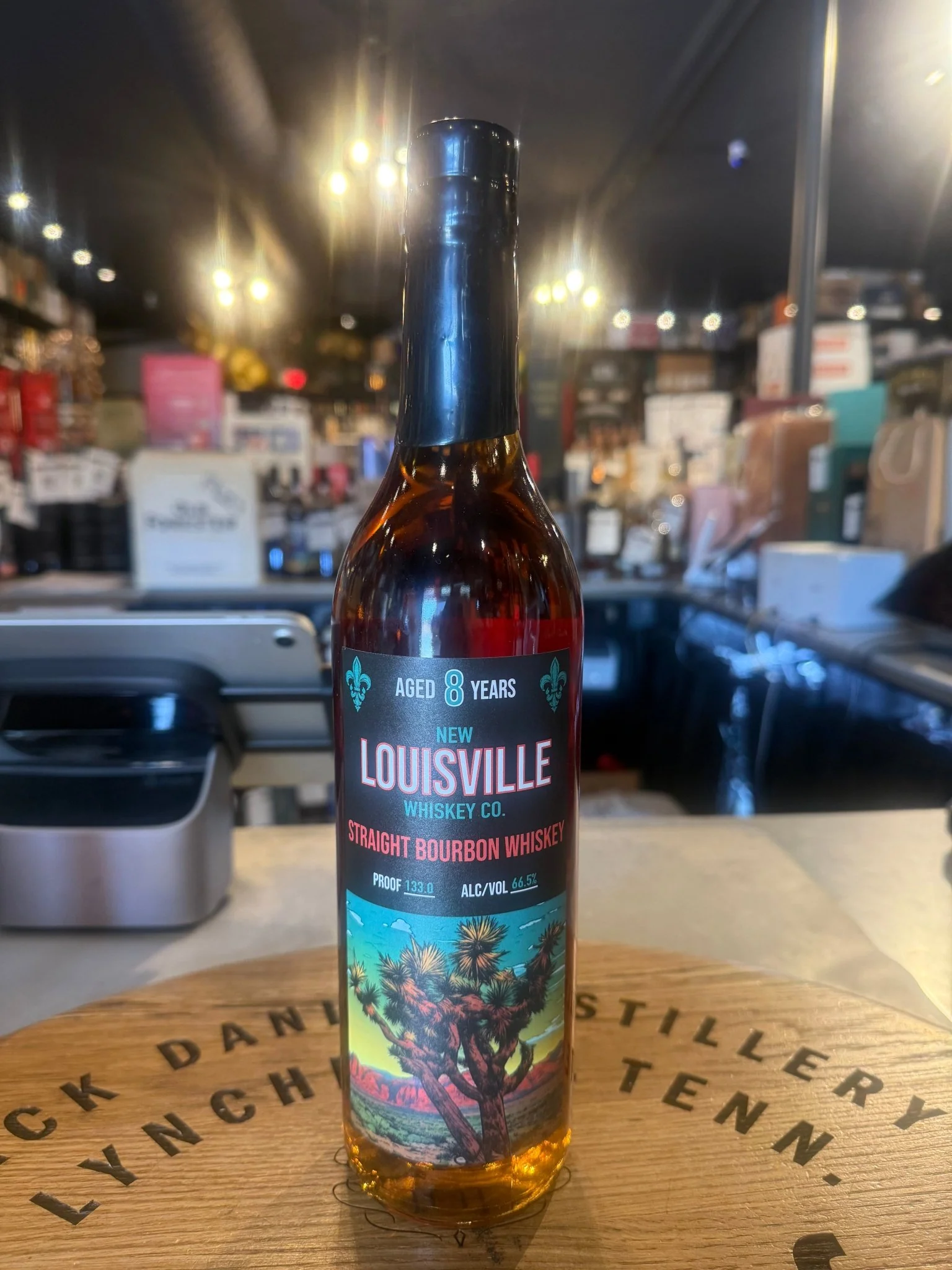 New Louisville 8 Year Bourbon C502 133 Proof 750ml