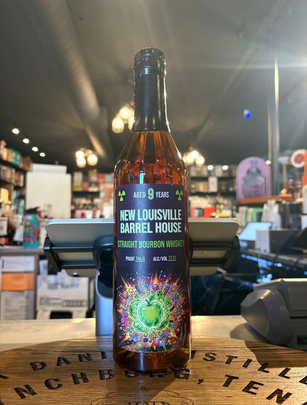 New Louisville 9 Year Bourbon C166 'green Goblin' 144 Proof 750ml