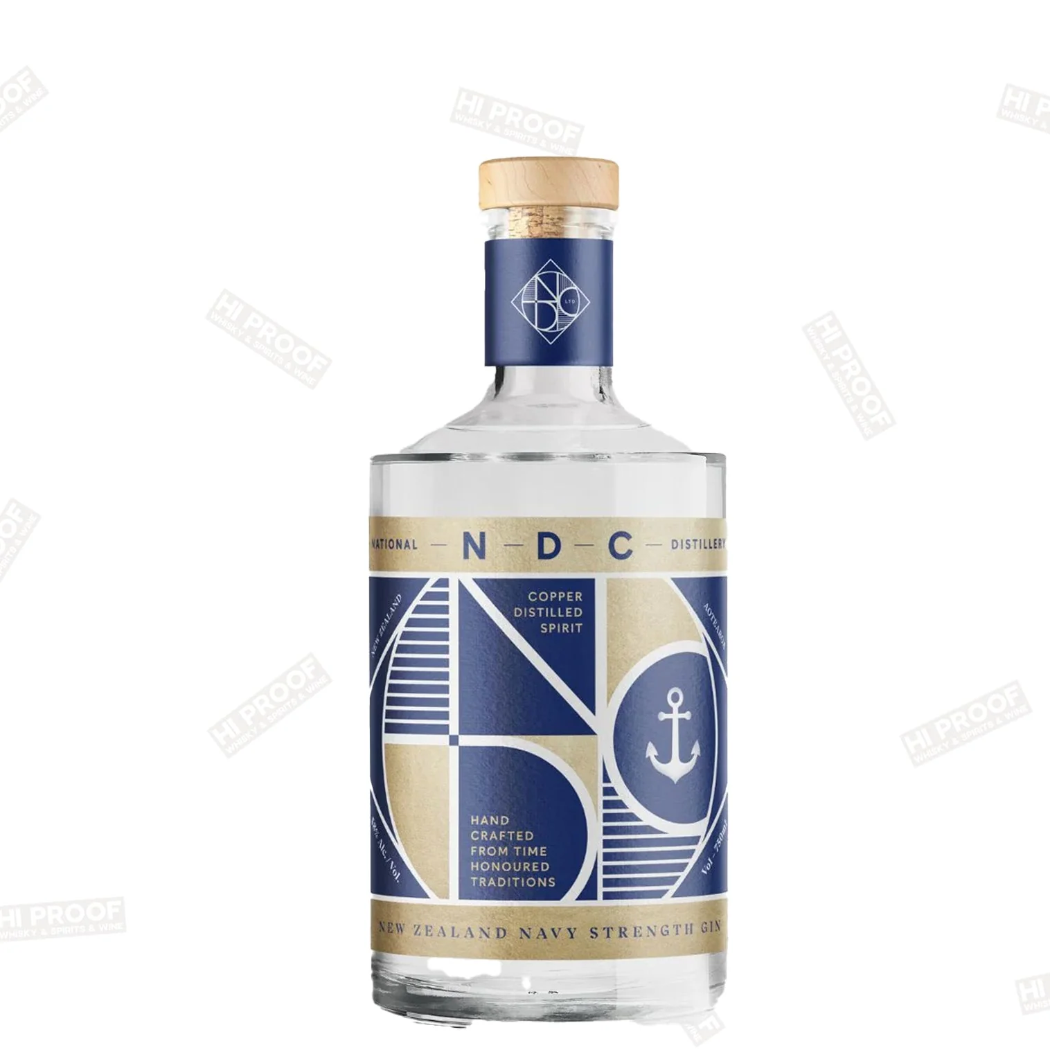 New Zealand Old Navy | Navy Strength Gin 116 Proof 750ml