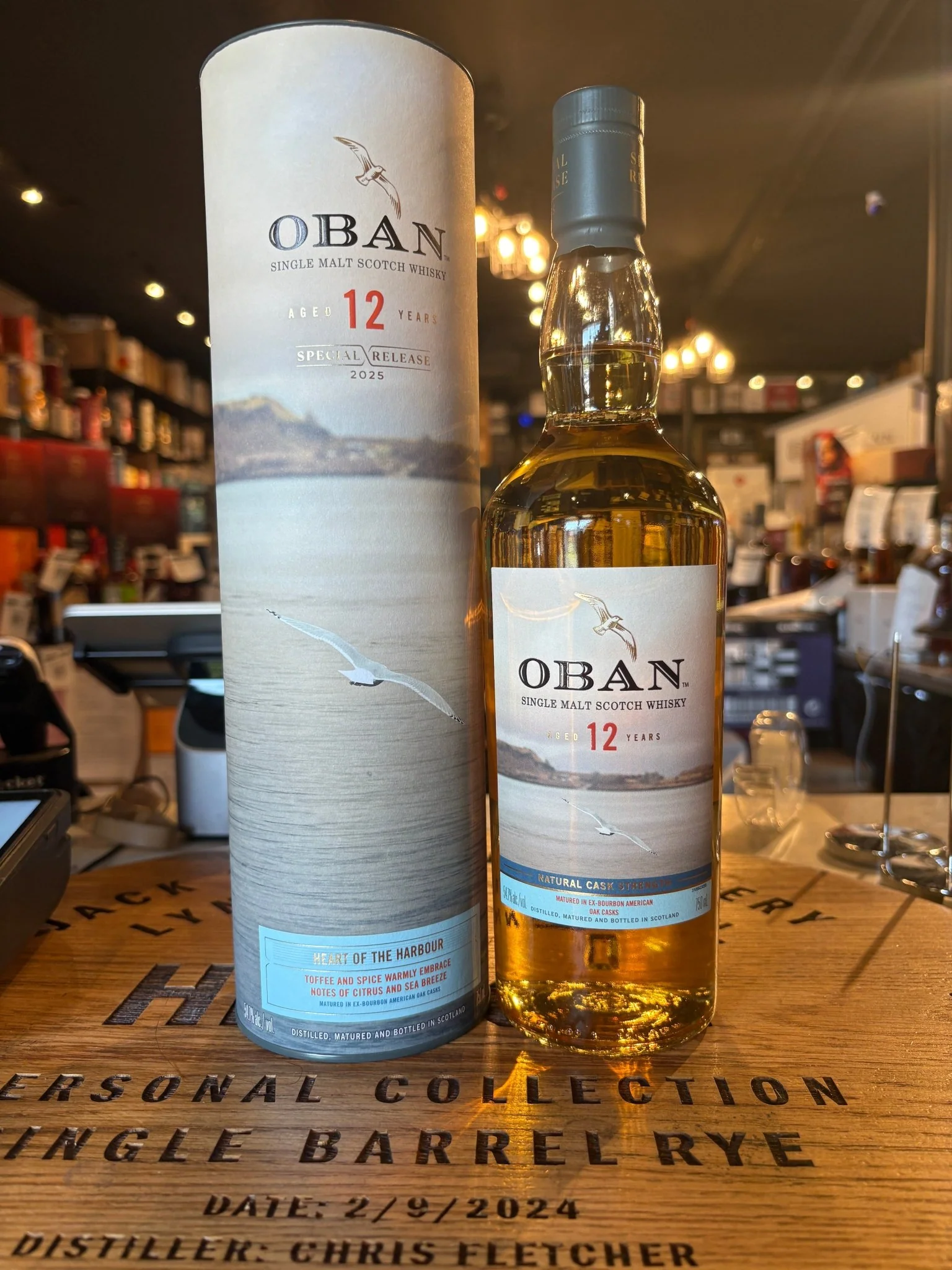 Oban 12 Year 109.4 Proof Single Malt Scotch Whisky 750ml
