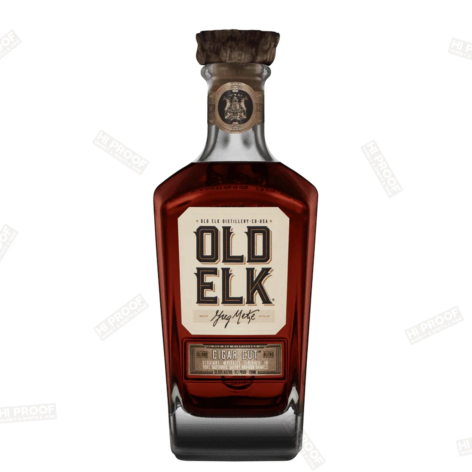 Old Elk Cigar Cut Island Blend Whiskey 111.7 Proof 750ml