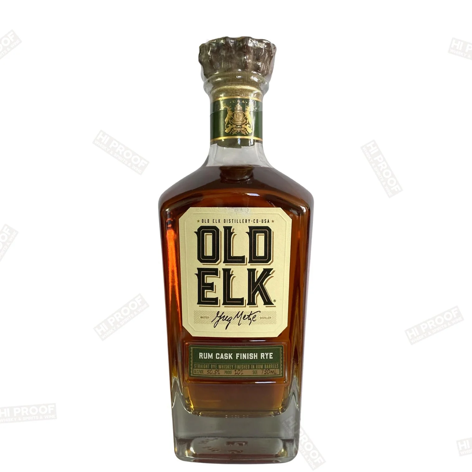 Old Elk Rum Cask Finish Rye 101 Proof 750ml