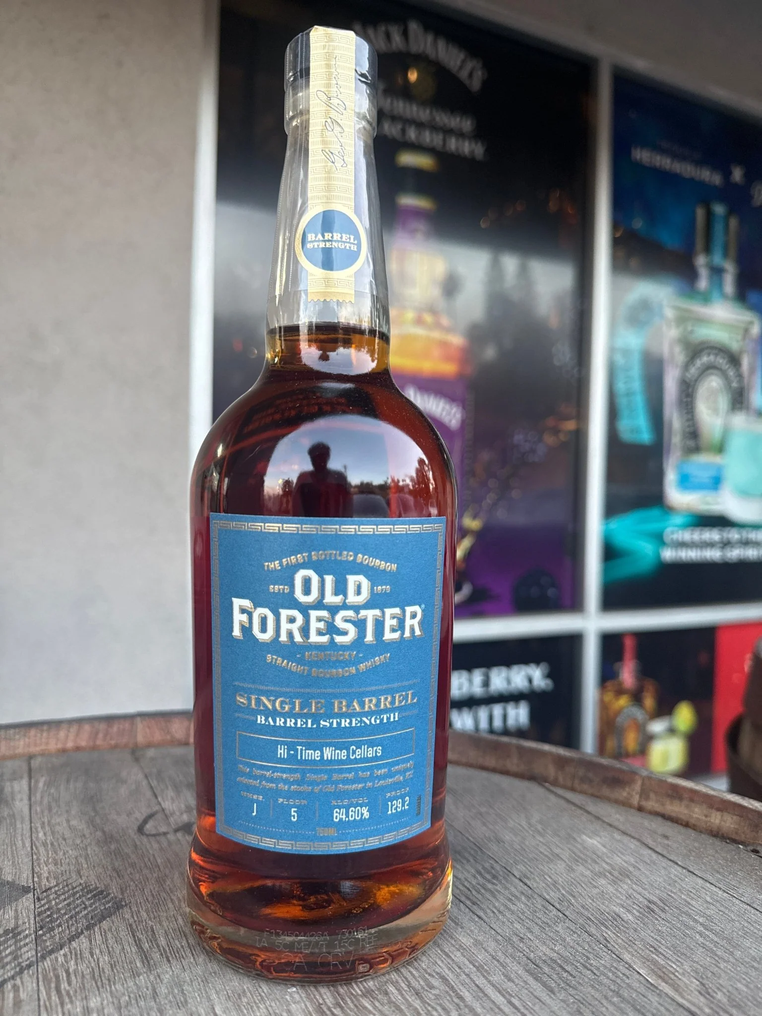 Old Forester Single Barrel Barrel Proof 129.2 Proof 750ml