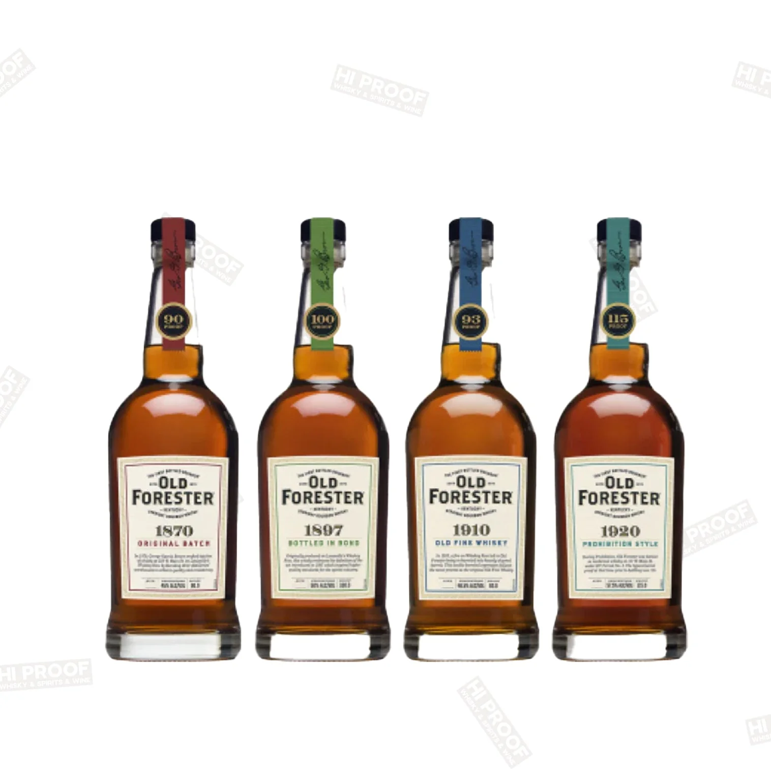 Old Forester Whiskey Row Tasting Set 4 X 375ml - Image 2
