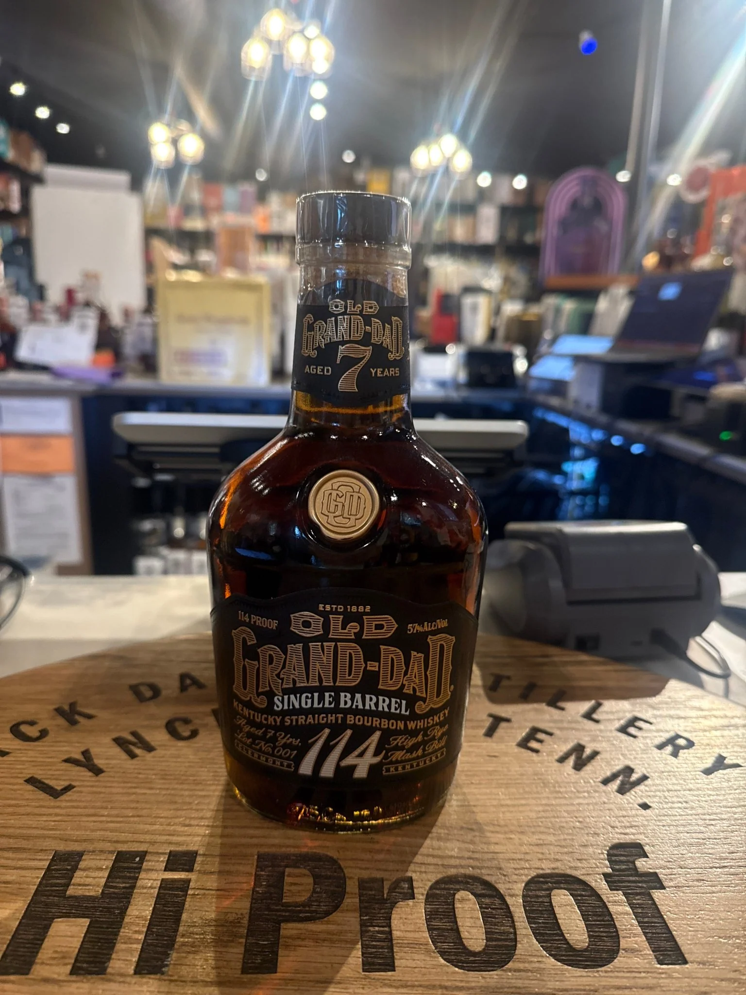 Old Grand-dad 114 Bourbon 7 Year 114 Proof 750ml Limit 1