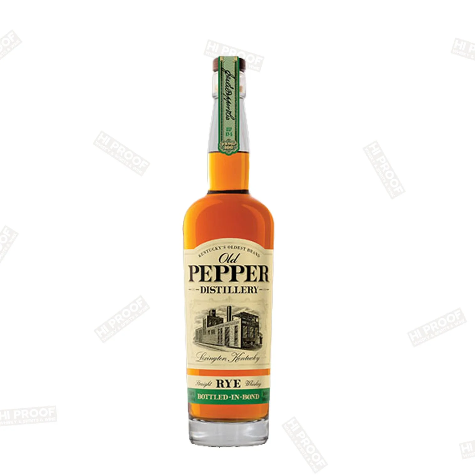 Old Pepper Rye Bottled-in-bond 100 Proof 750ml
