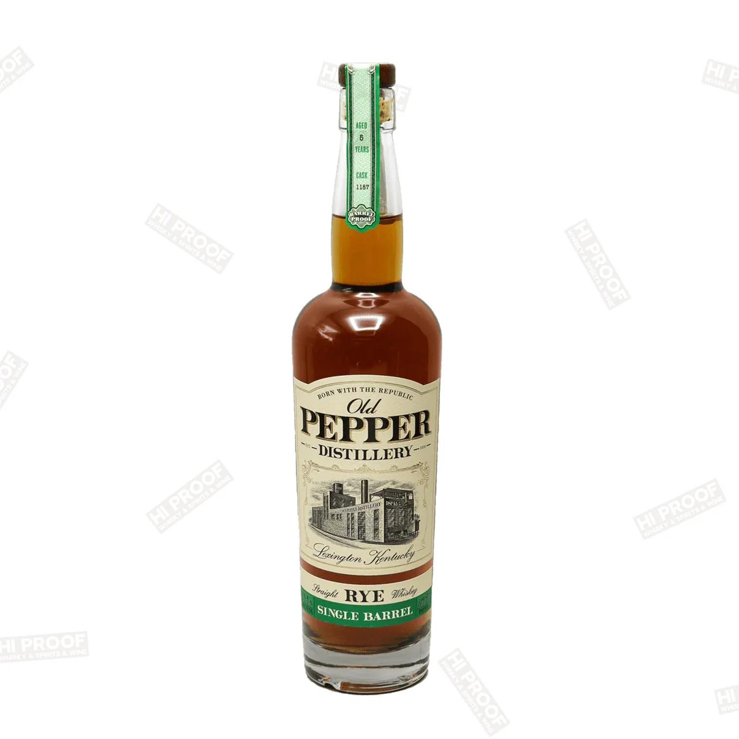 Old Pepper Single Barrel Rye - 126.6 Proof 750ml