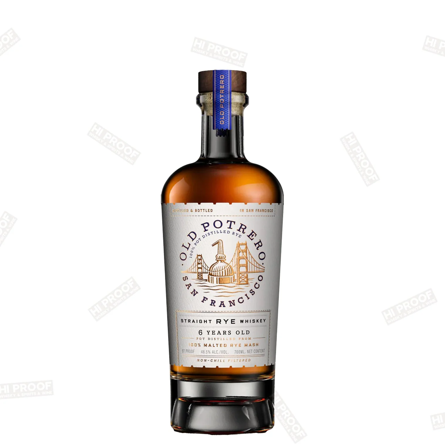 Old Potrero 6 Year Straight Rye 700 ml