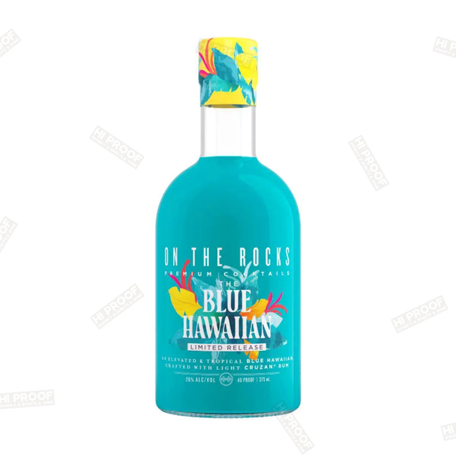 Otr - on the Rocks Premium Cocktails 'the Blue Hawaiian' 375ml