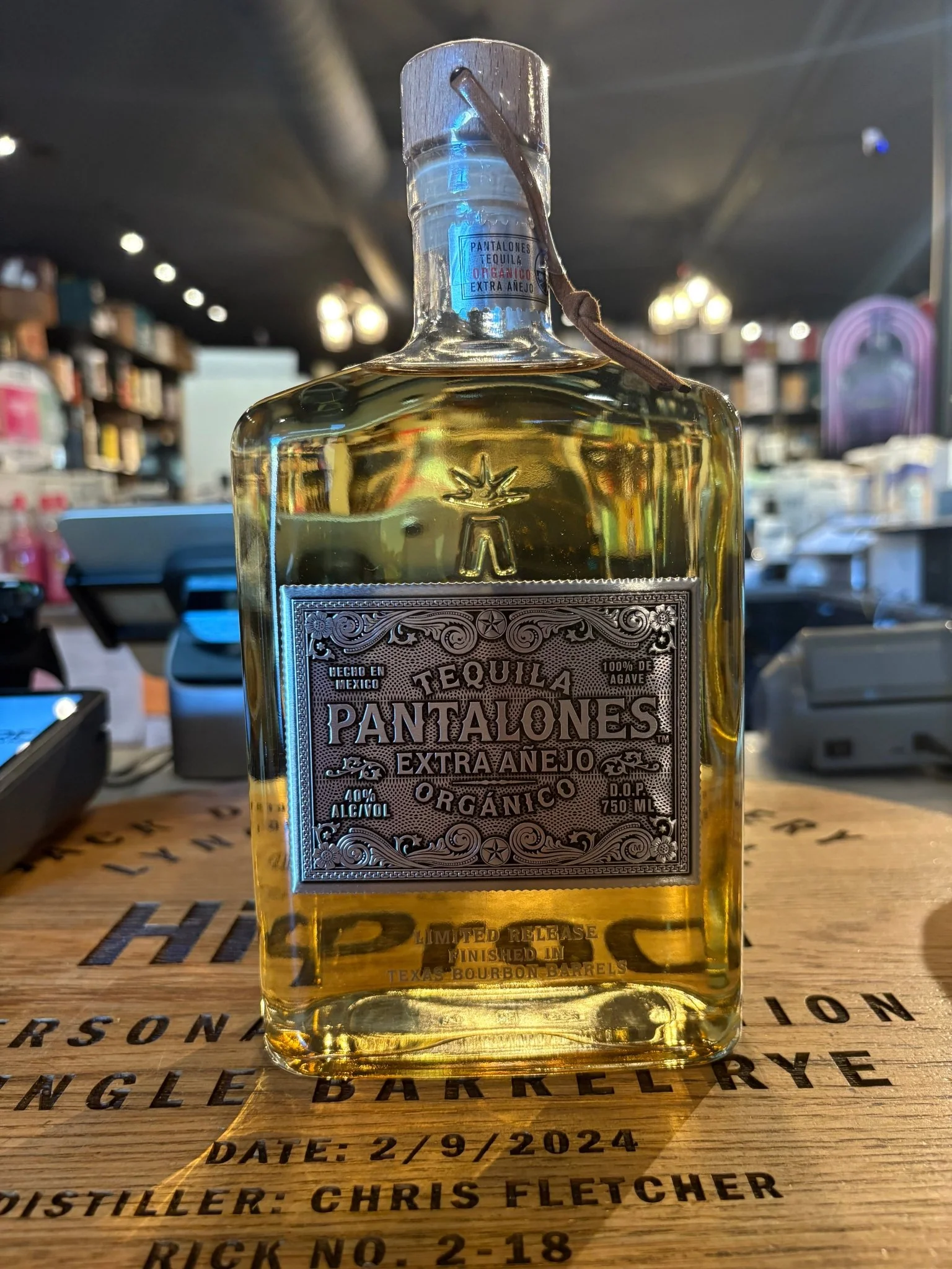 Pantalones Extra Anejo Tequila 750ml