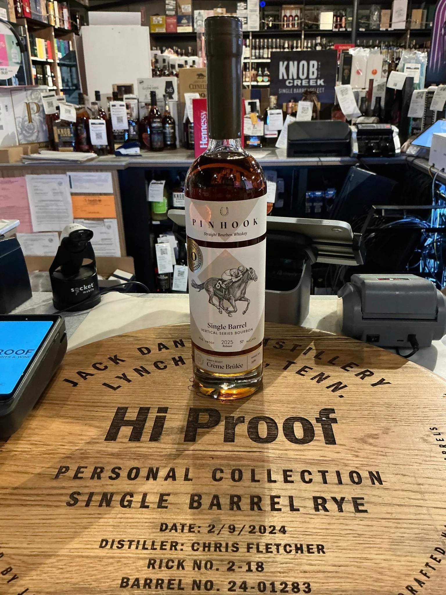 Pinhook Bourbon Vertical Series Kentucky 10 Year Creme Brulee #3580 750ml