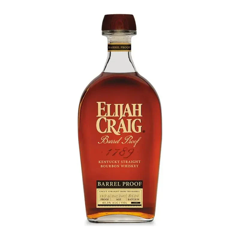 Elijah Craig Barrel Proof "batch B524" Kentucky Straight Bourbon Whiskey 750ml)