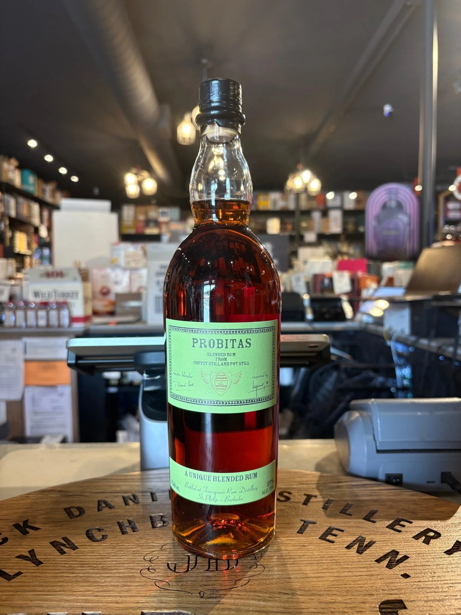 Probitas White Blended Rum “green Label” 57% Alc 750ml