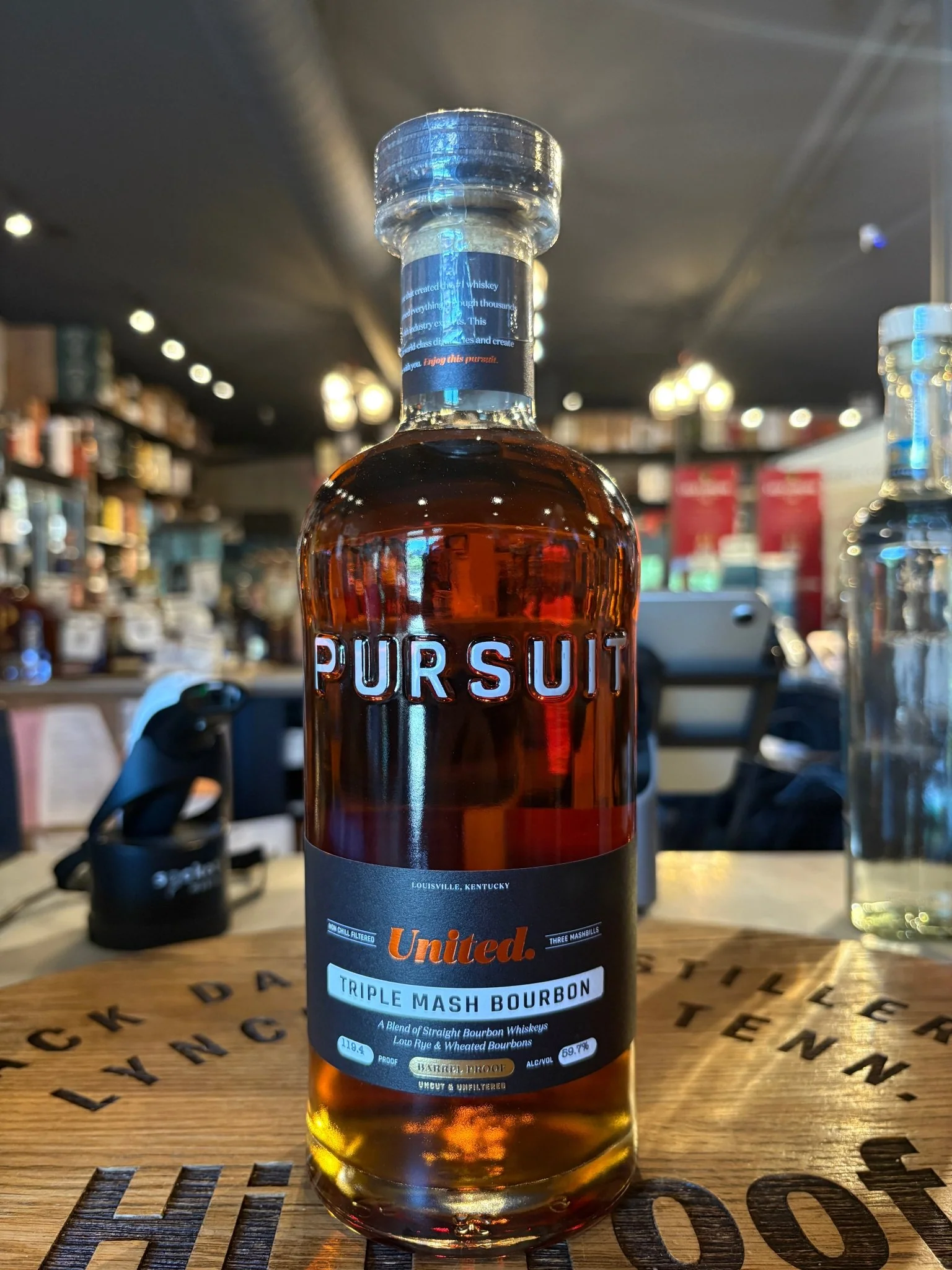 Pursuit United Triple Mash Barrel Proof Bourbon 119.4 Proof 700ml