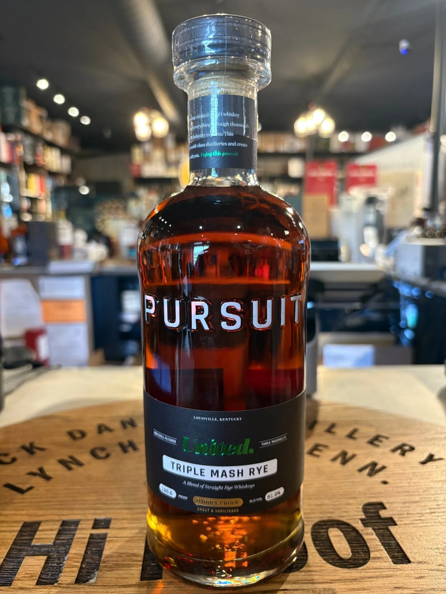 Pursuit United Rye 123.8 Proof 700ml