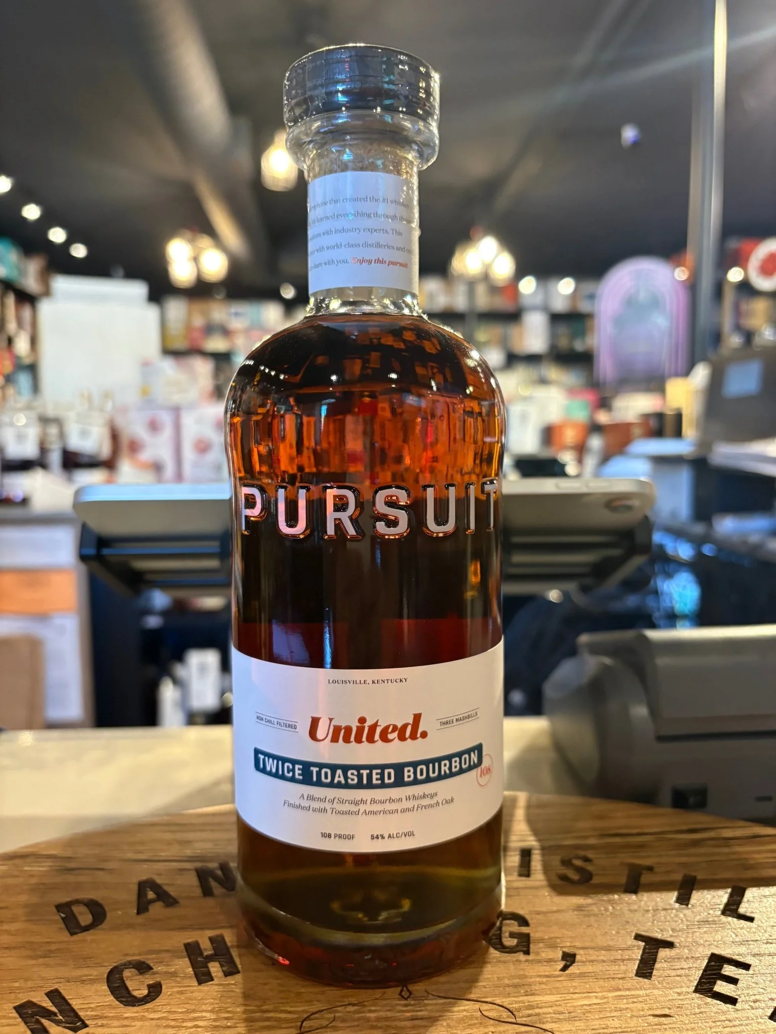 Pursuit United Twice Toasted Bourbon (108 Proof) 700ml