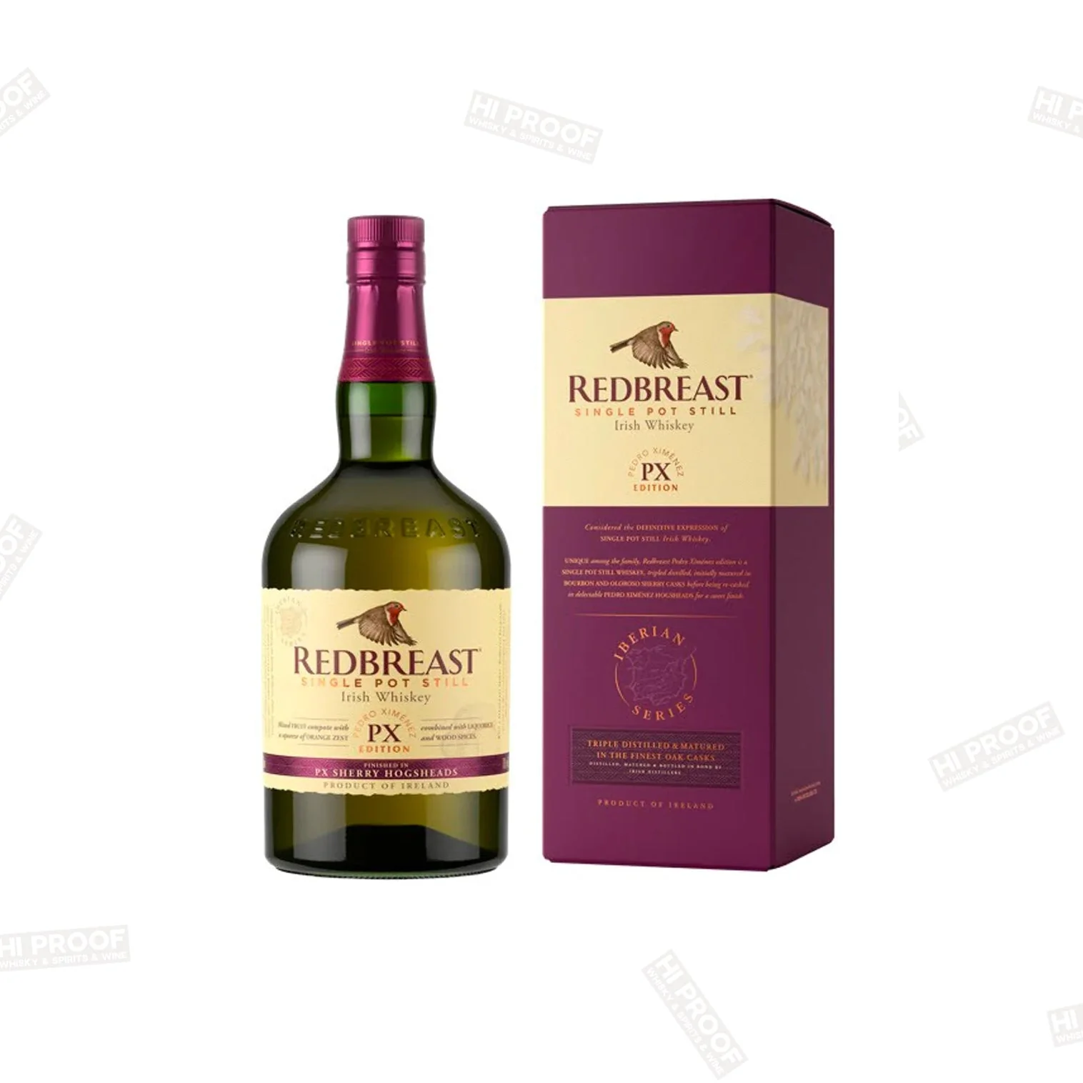 Redbreast Irish Whiskey Px Edition Pedro Ximenez 92 Proof