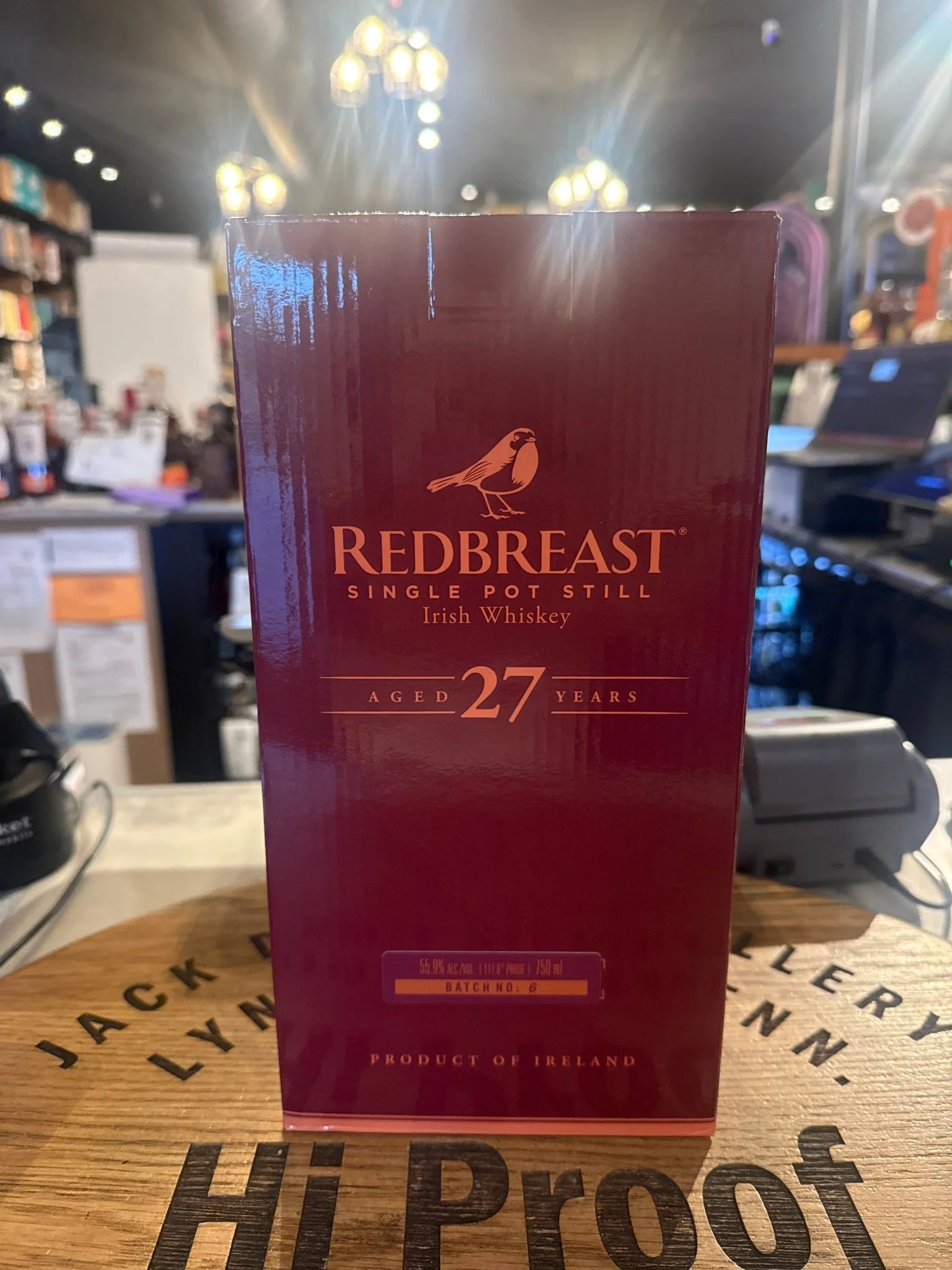 Redbreast Single Pot Still Irish Whiskey Aged 27 Year Batch 6