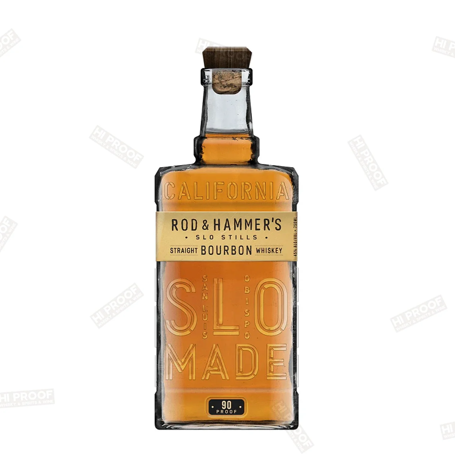 Rod & Hammer's Slo Stills Straight Bourbon Whiskey 90 Proof 750ml