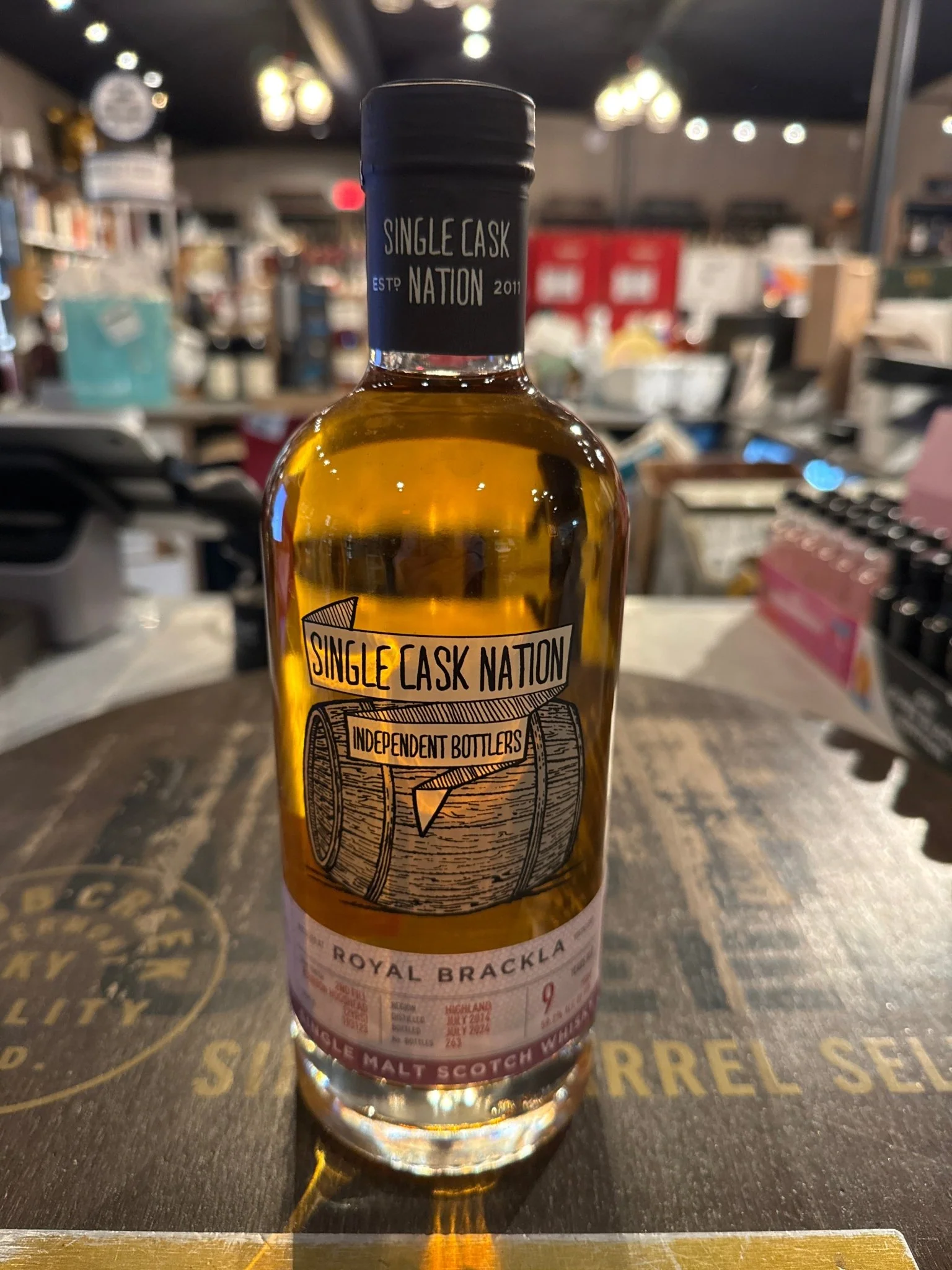 Single Cask Nation Royal Brackla 2014 9 Year Cask 193123 - 750ml