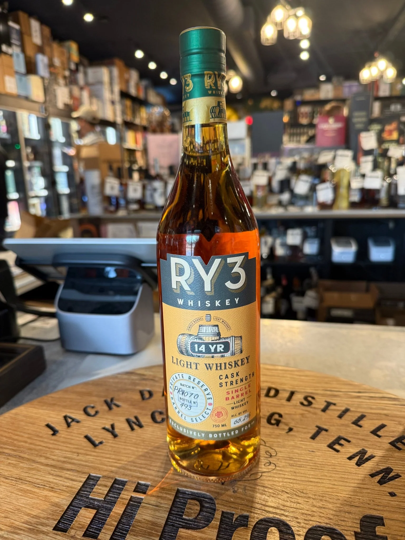 Ry3 14 Year Light Cask Strength Whisky 750ml 131 Proof