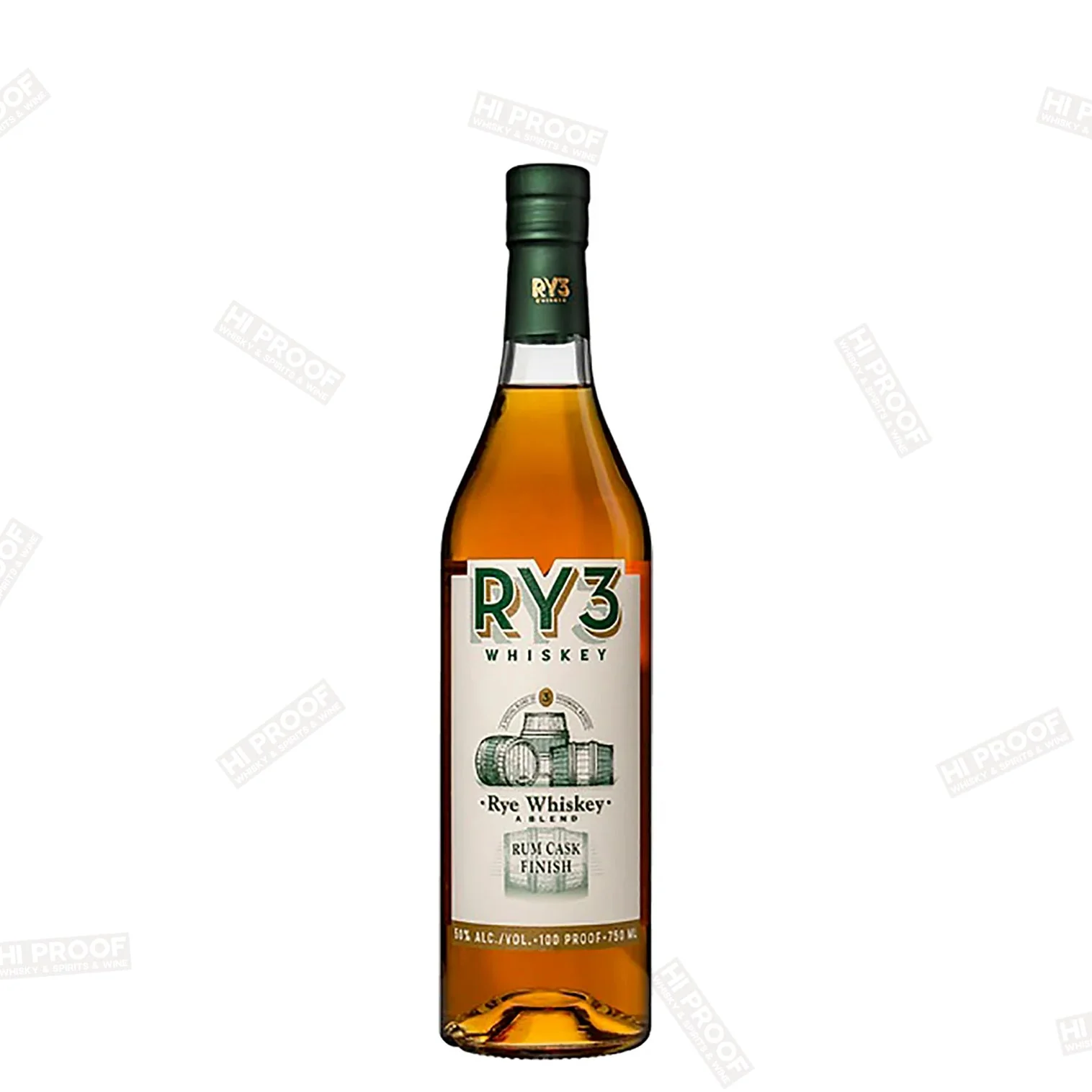 Ry3 Rye Rum Cask Finish 100 Proof 750ml
