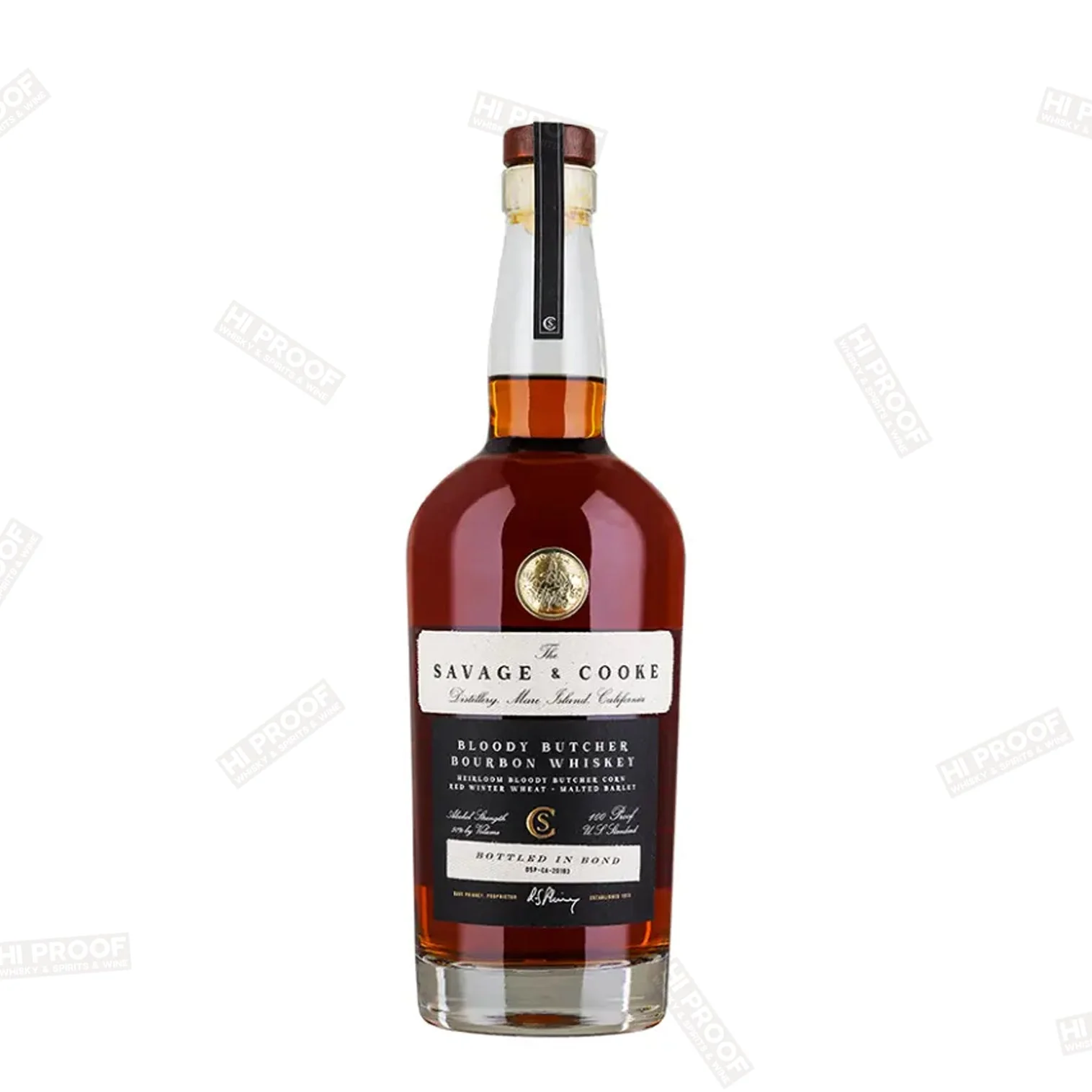 Savage & Cooke Bloody Butcher Bourbon Whiskey 750ml