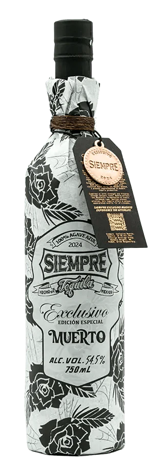 Siempre Exclusivo Muerto Blanco 109 Proof Tequila 750 ml