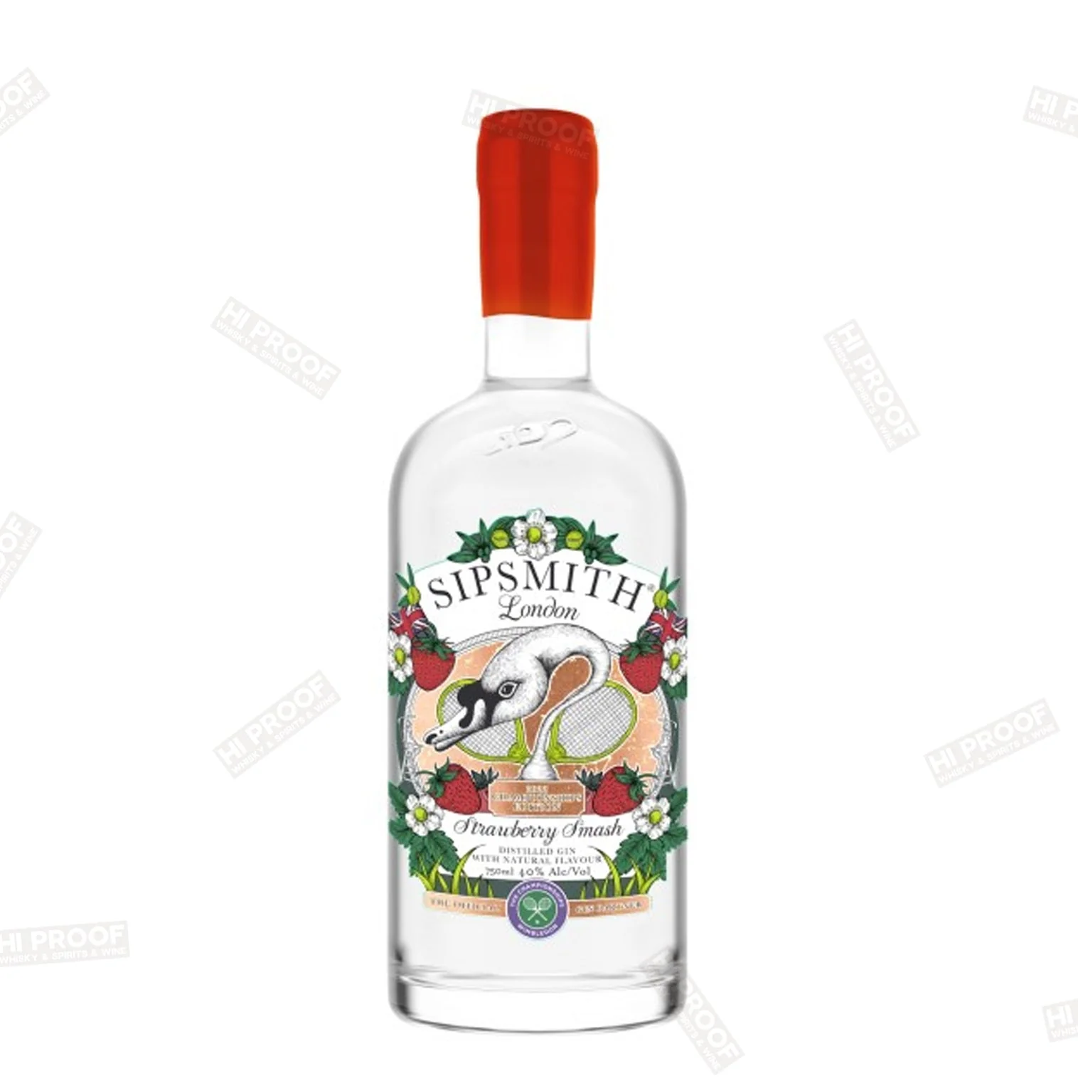 Sipsmith Strawberry Smash Gin - 750ml
