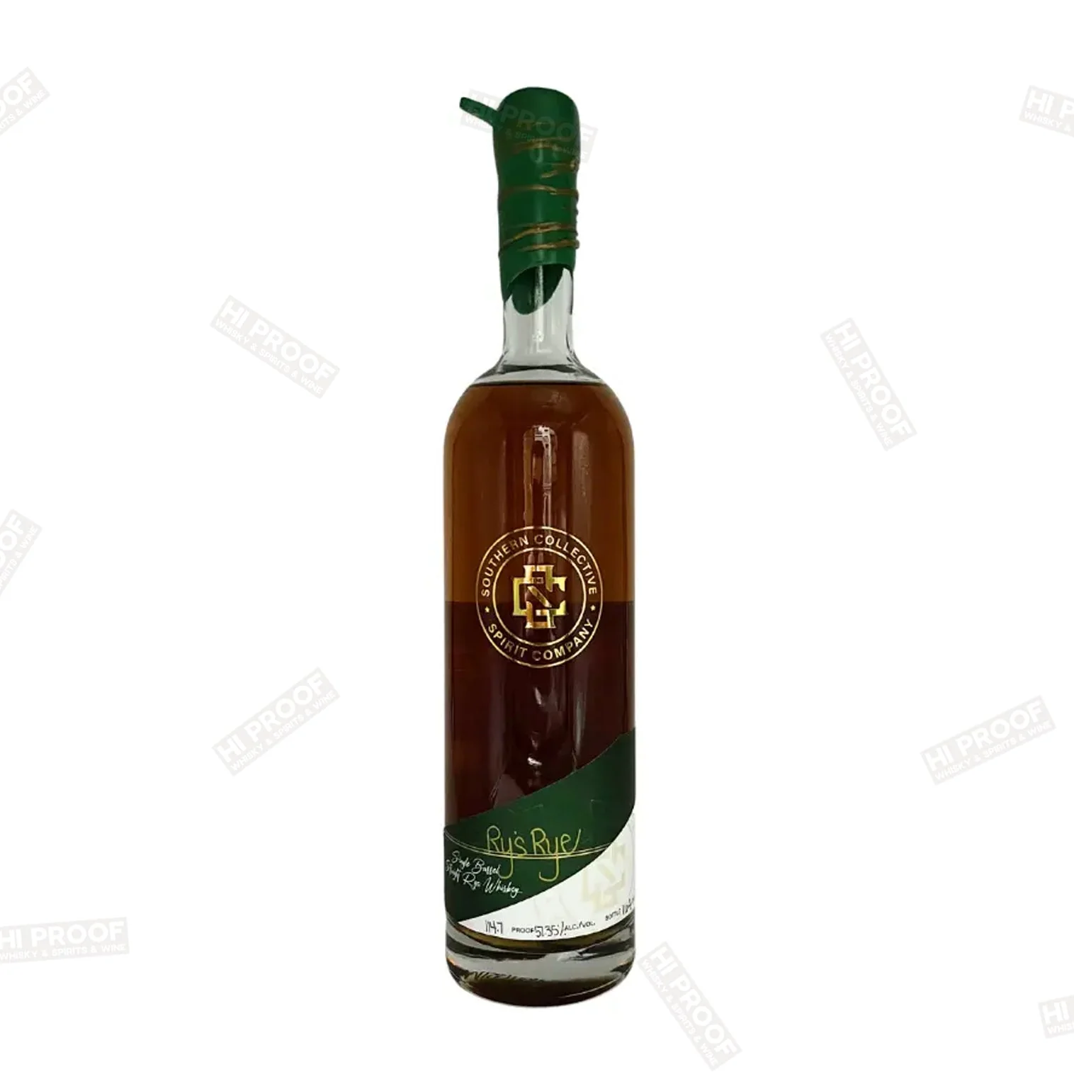 Southern Collective Single Barrel Rye Whiskey 'ry's Rye' 750ml