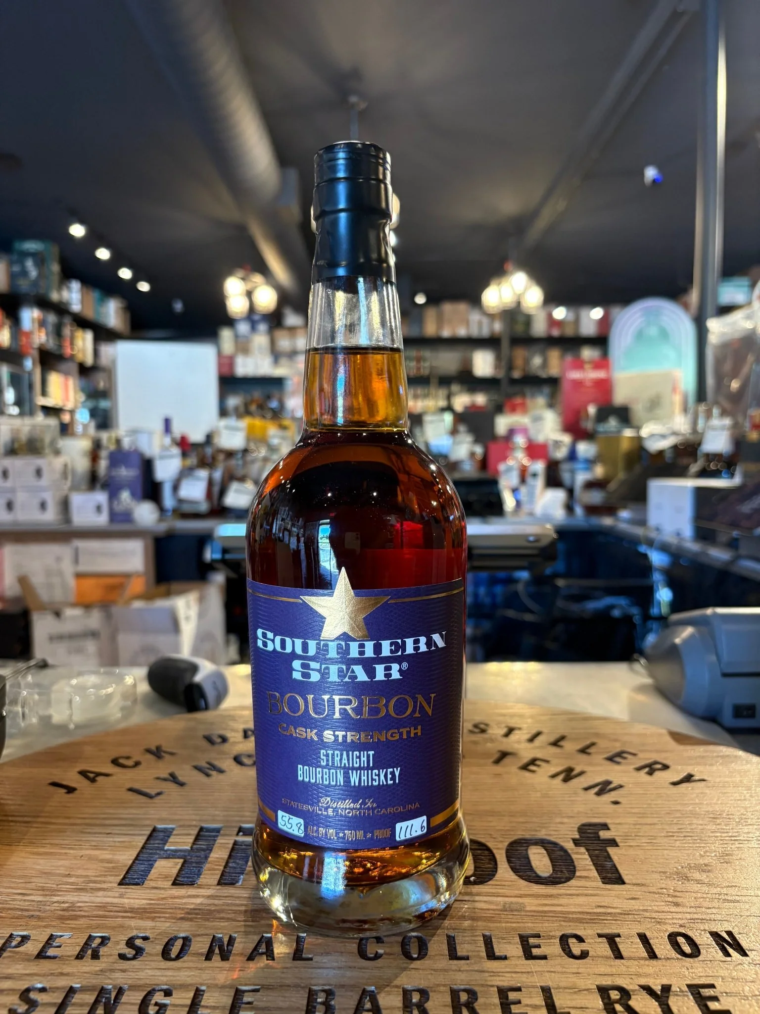 Southern Star Paragon Cask Strength 111.6 Proof Straight Bourbon Whiskey 750ml