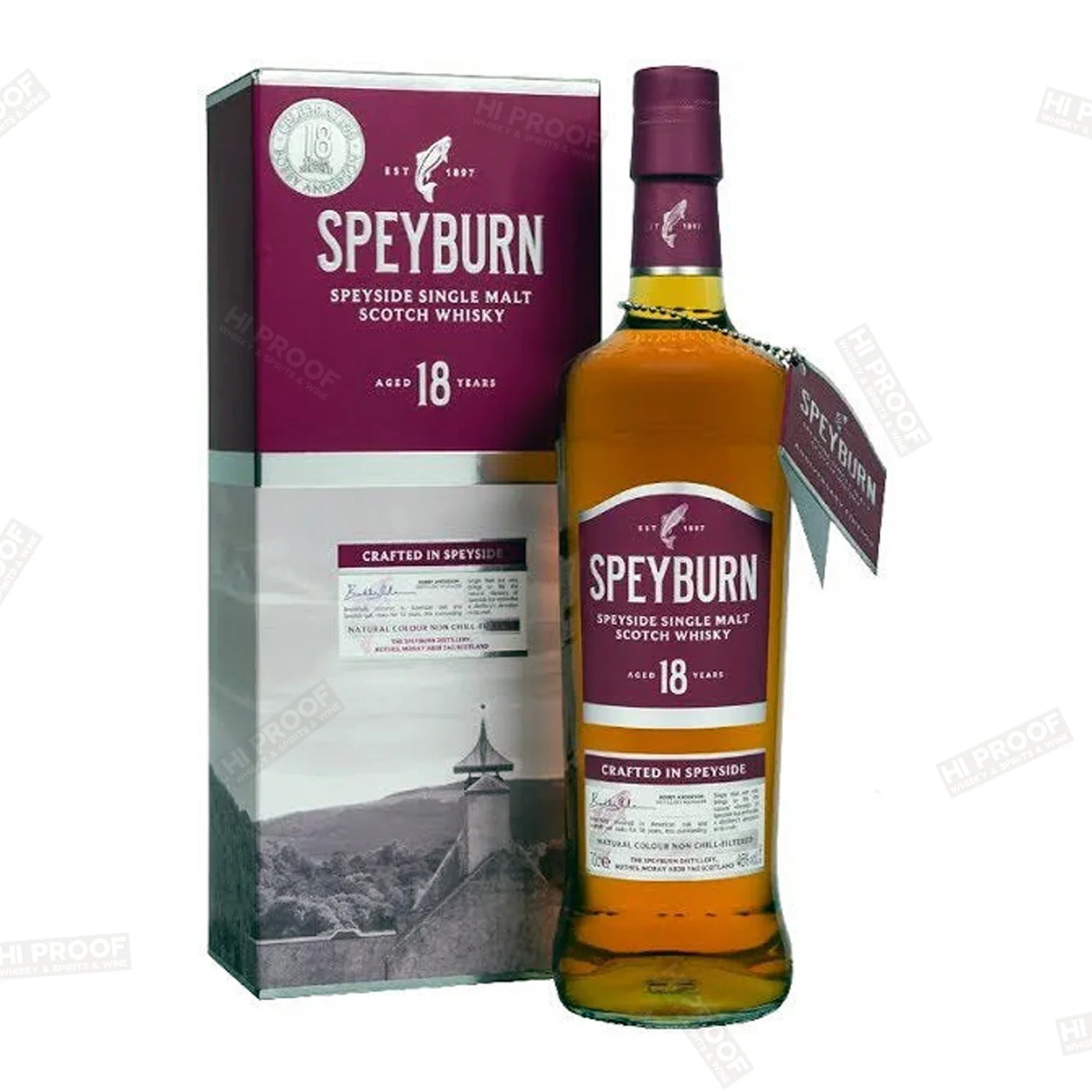 Speyburn Speyside Single Malt 18 Year Old Scotch Whisky 750ml