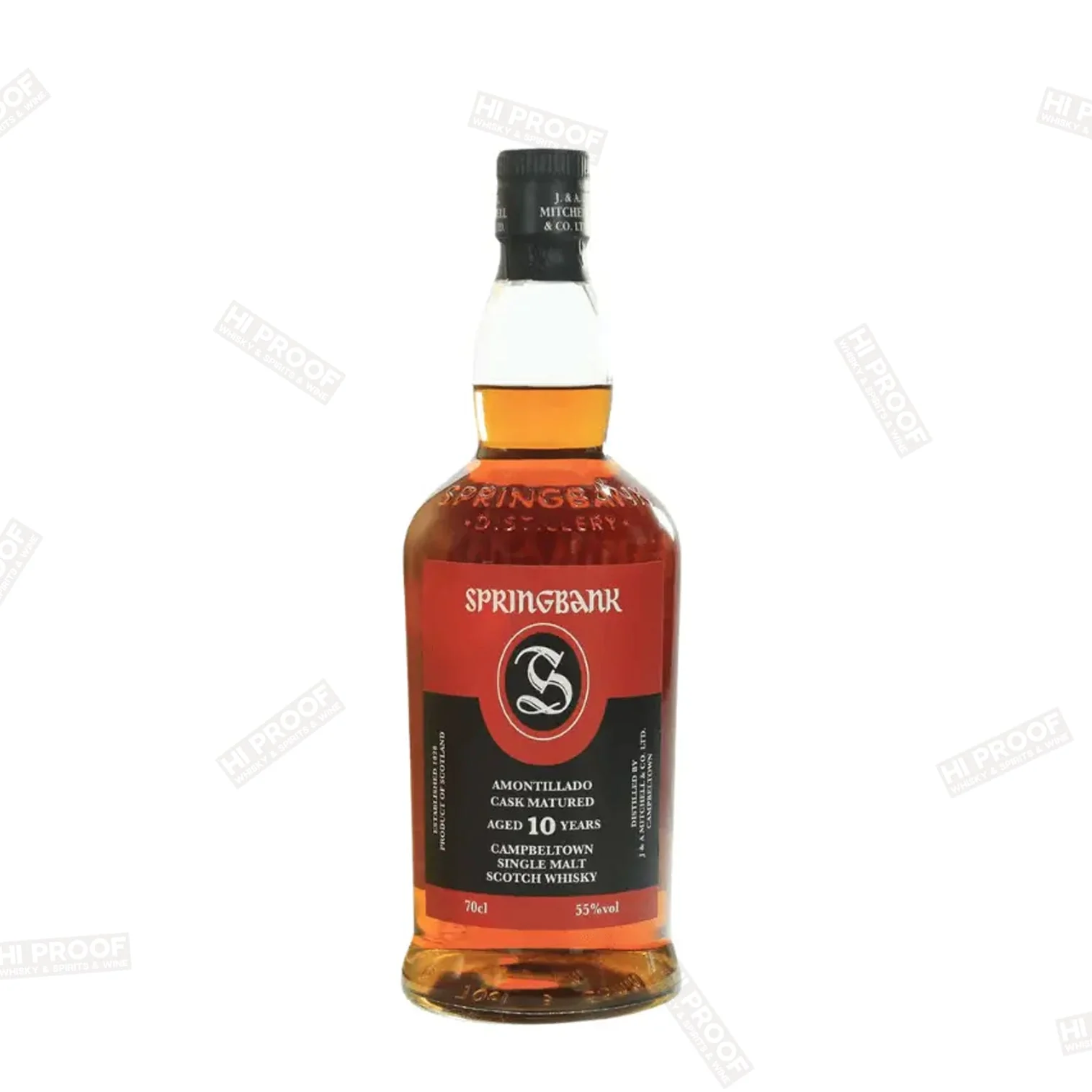Springbank 10 Year Amontillado Cask Single Malt Scotch Whisky 700ml Limit 1