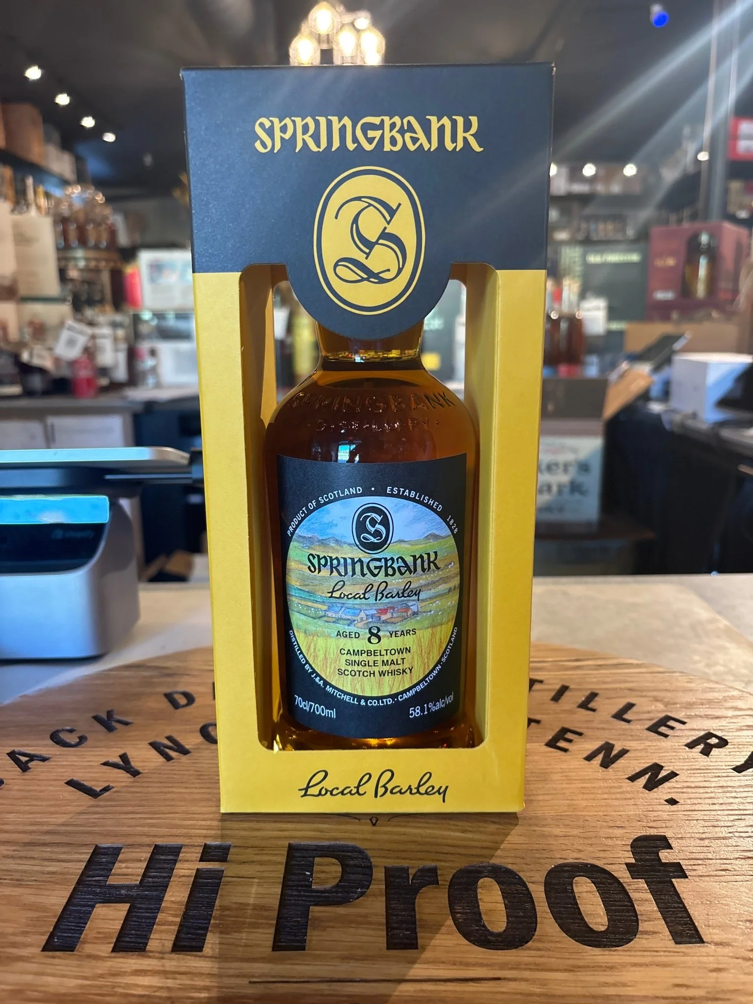 Springbank 8 Year Local Barley 116.2 Proof 700ml