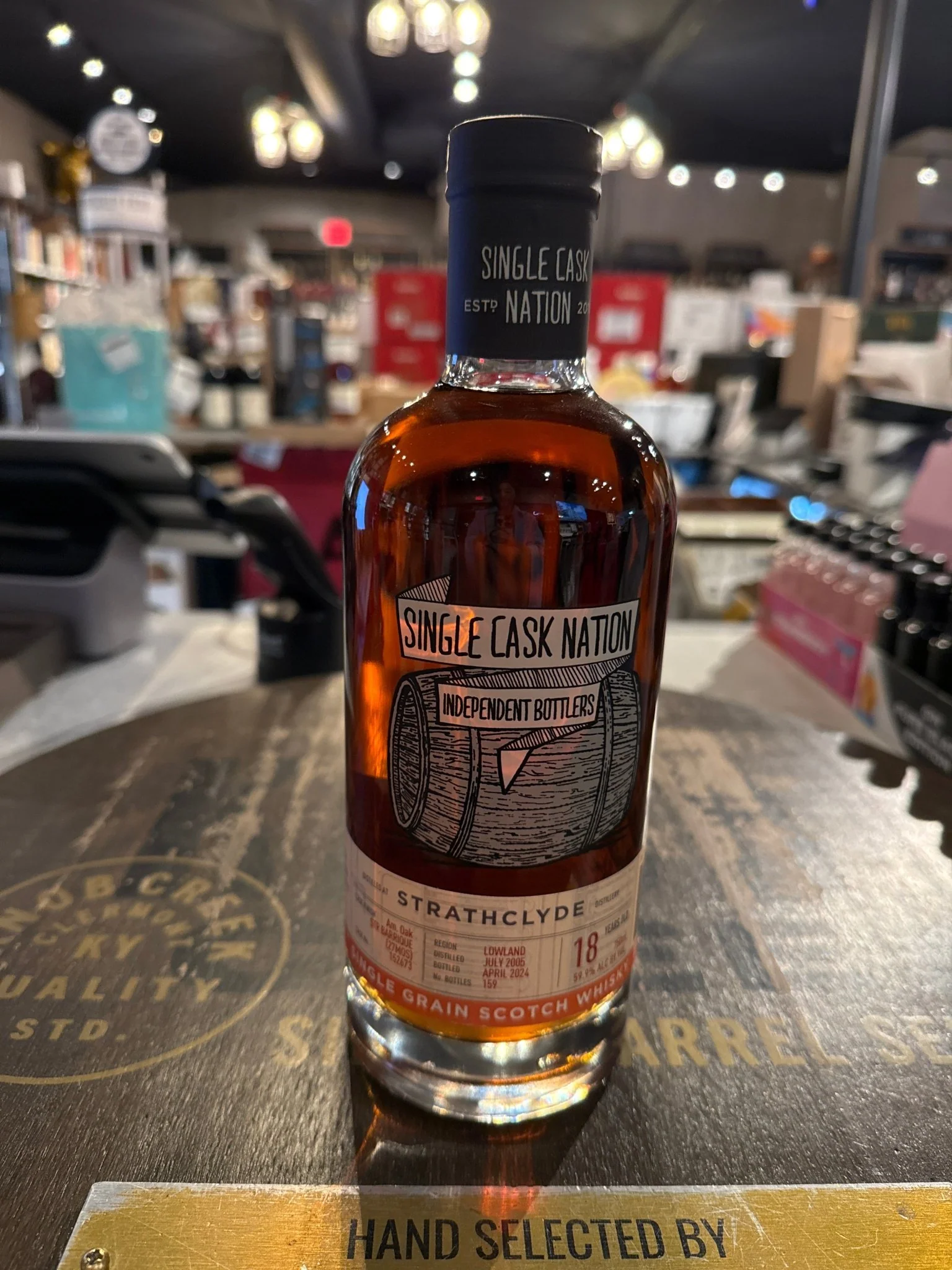 Strathclyde 2005 18 Year Cask 152673 American Oak Str 750 ml 59.9% Alc
