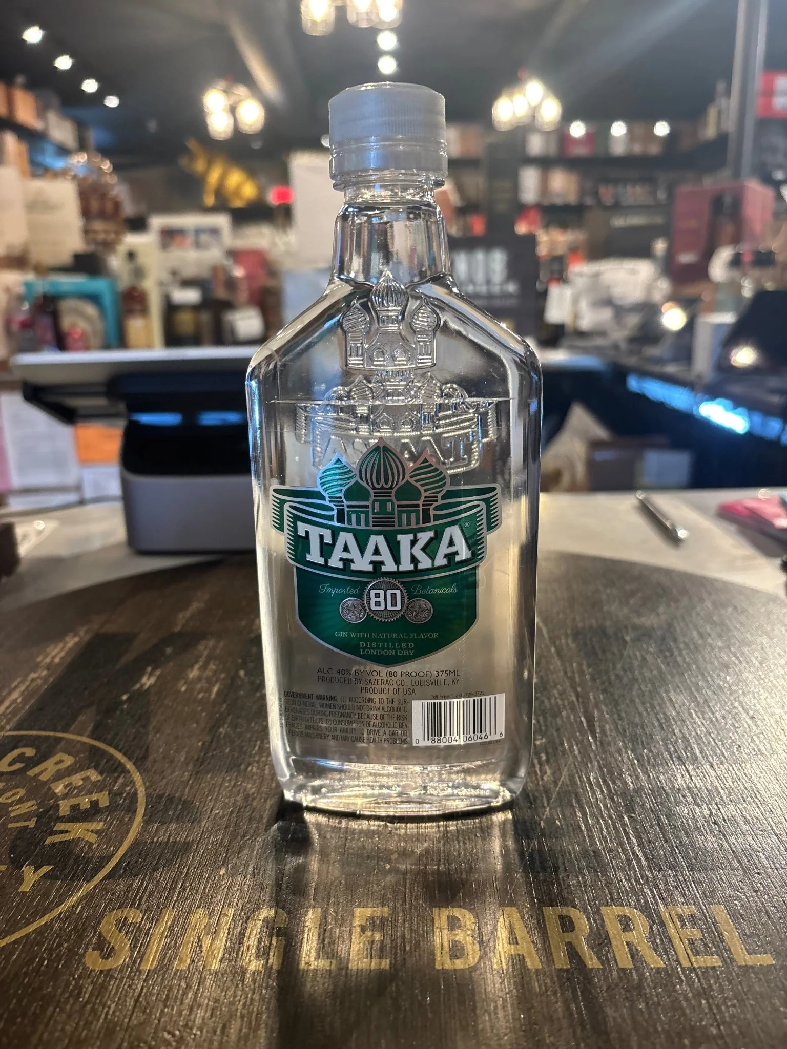 Taaka Gin 80 Proof 375ml