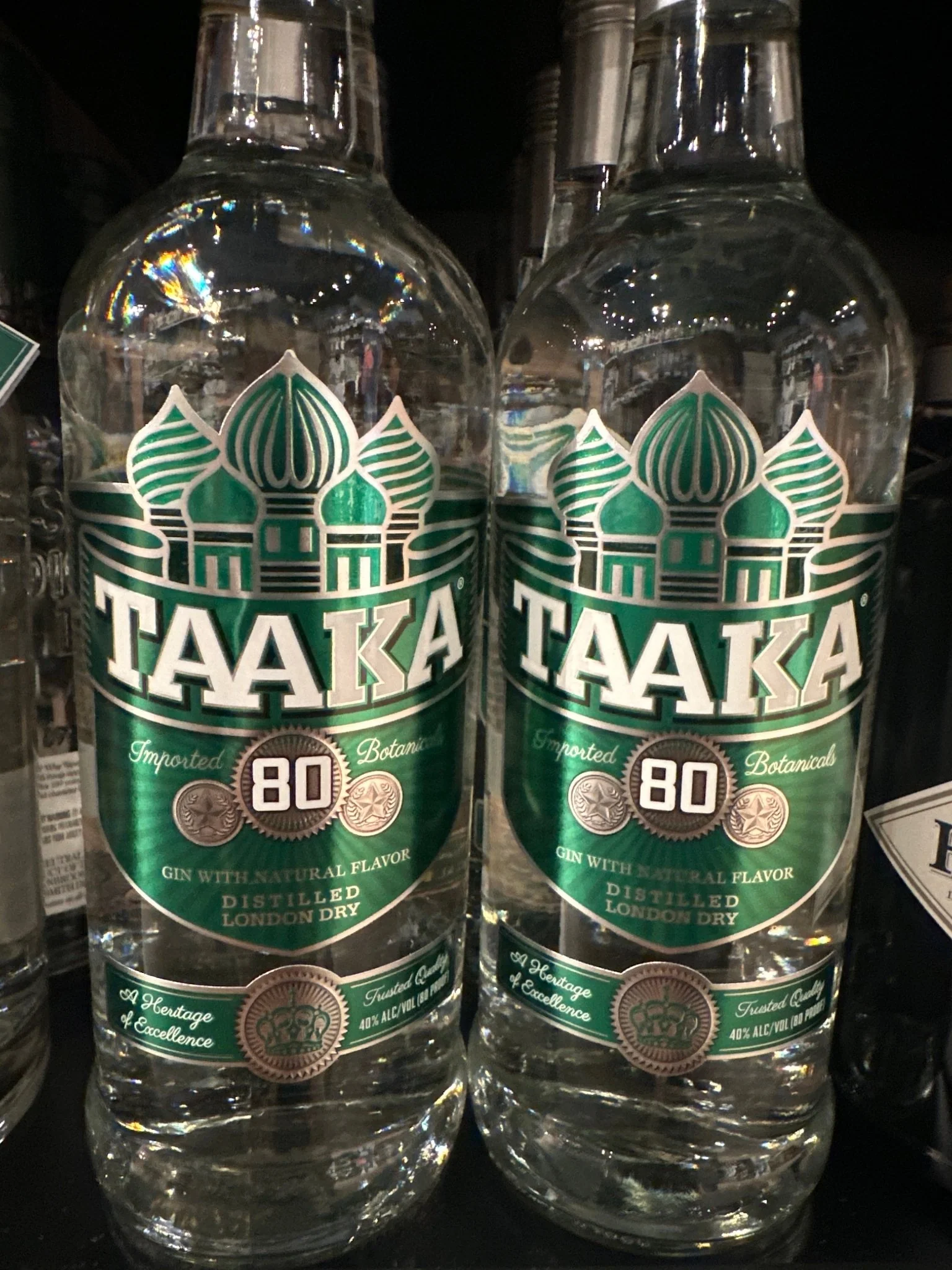 Taaka Gin 80 Proof 750ml