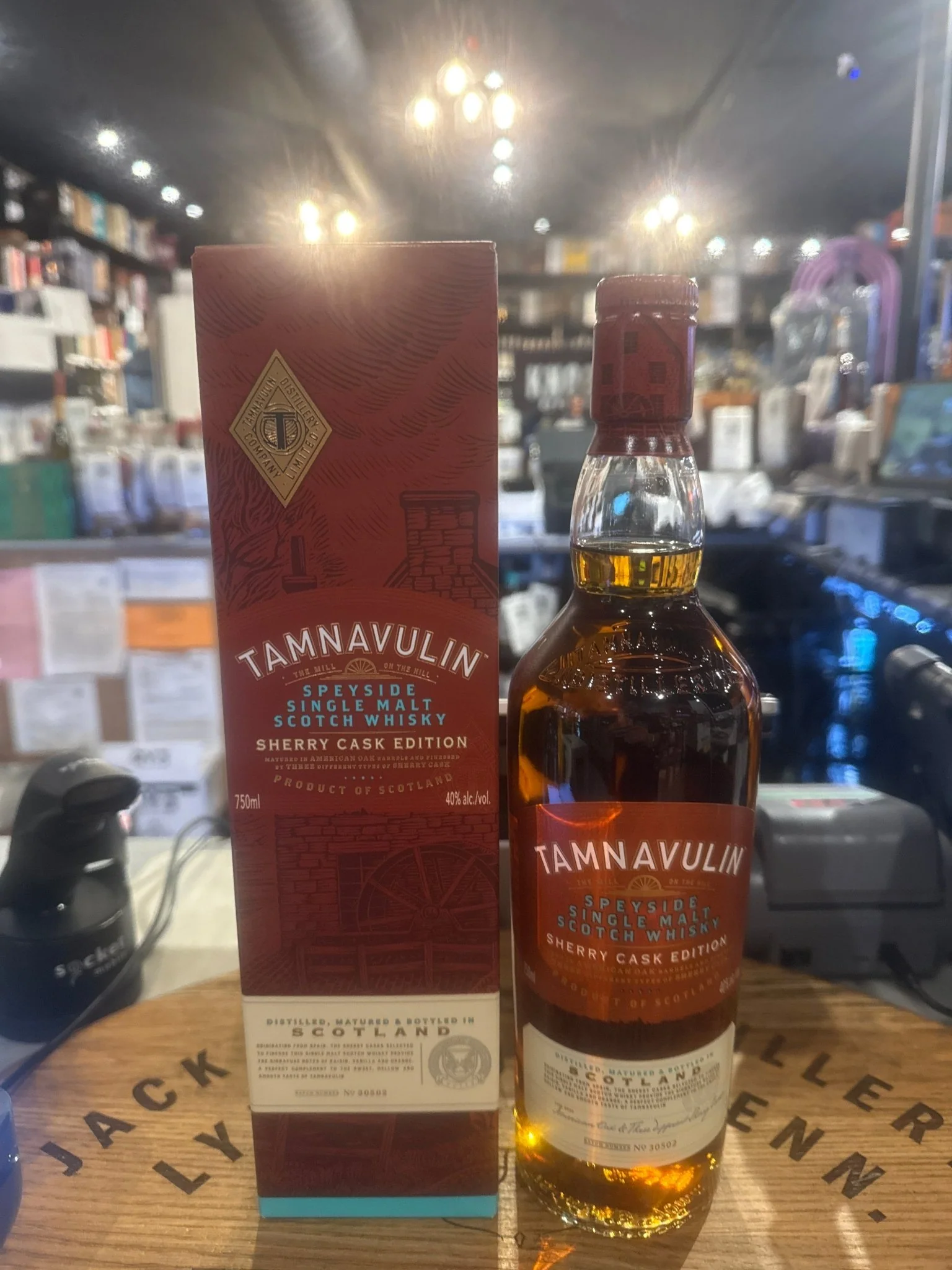 Tamnavulin Sherry Cask Single Malt Scotch Whisky 750ml