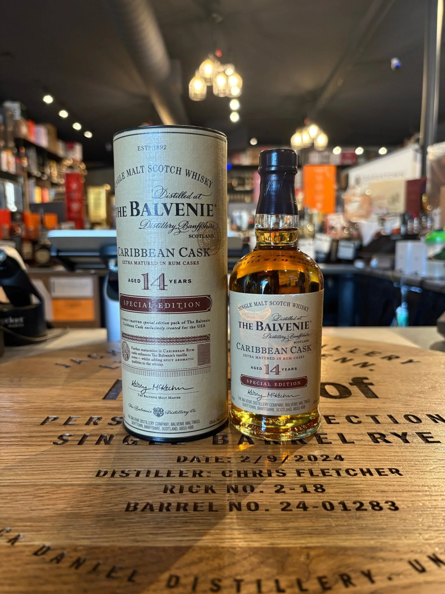 The Balvenie Caribbean Cask Single Malt 14 Year 200ml