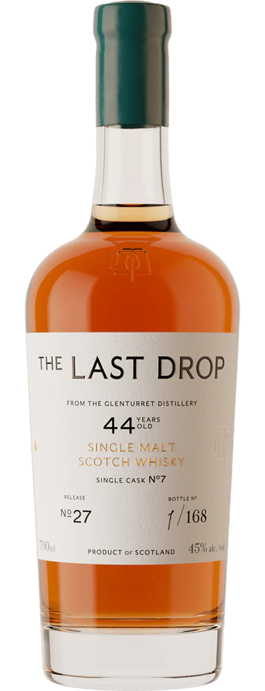 The Last Drop Glenturret 44 Year Old Single Malt Scotch Whisky