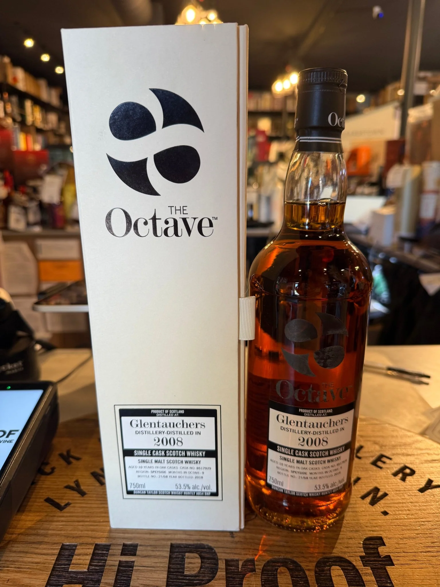 The Octave Glentauchers 2008 10 Year Cask 8517929 Single Cask Scotch Whisky 750ml