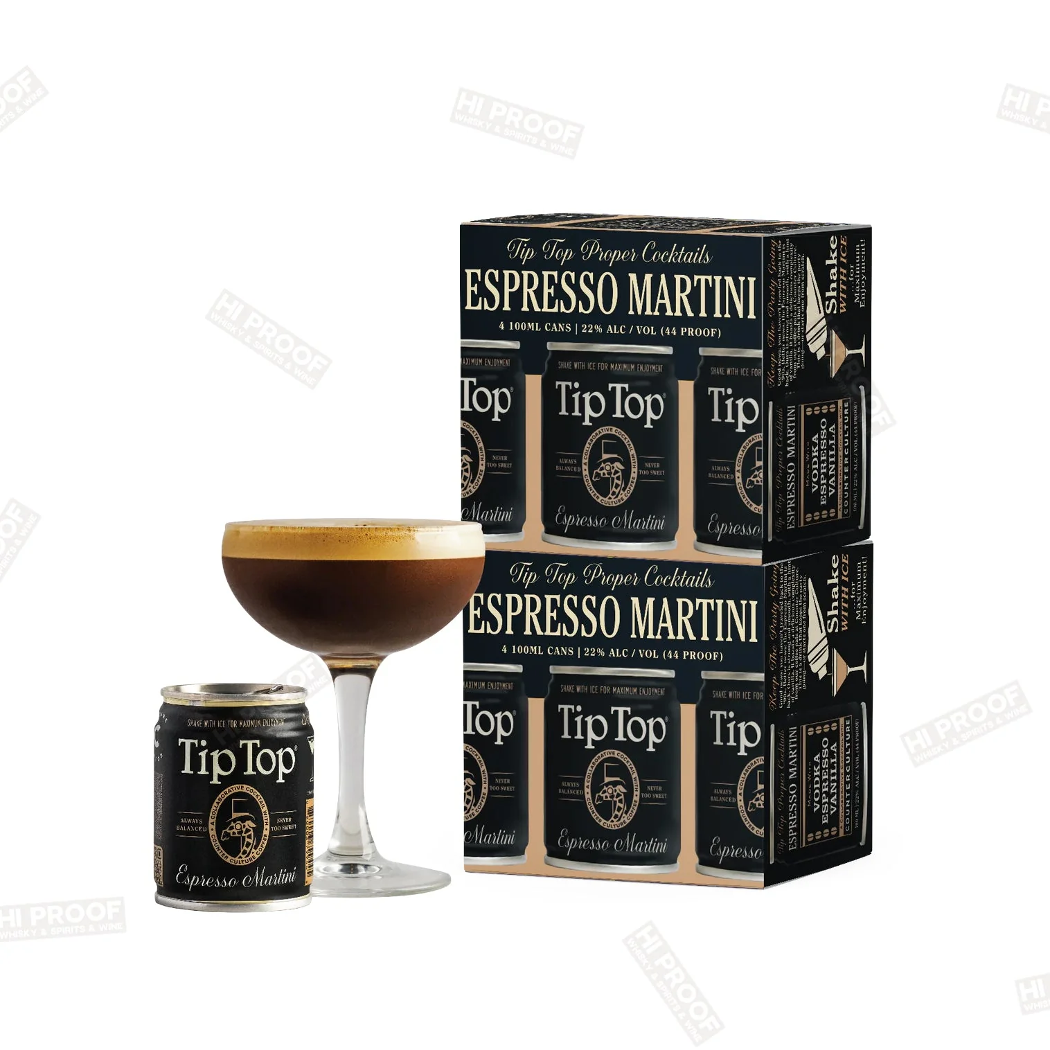Tip Top Espresso Martini 100ml X 4can