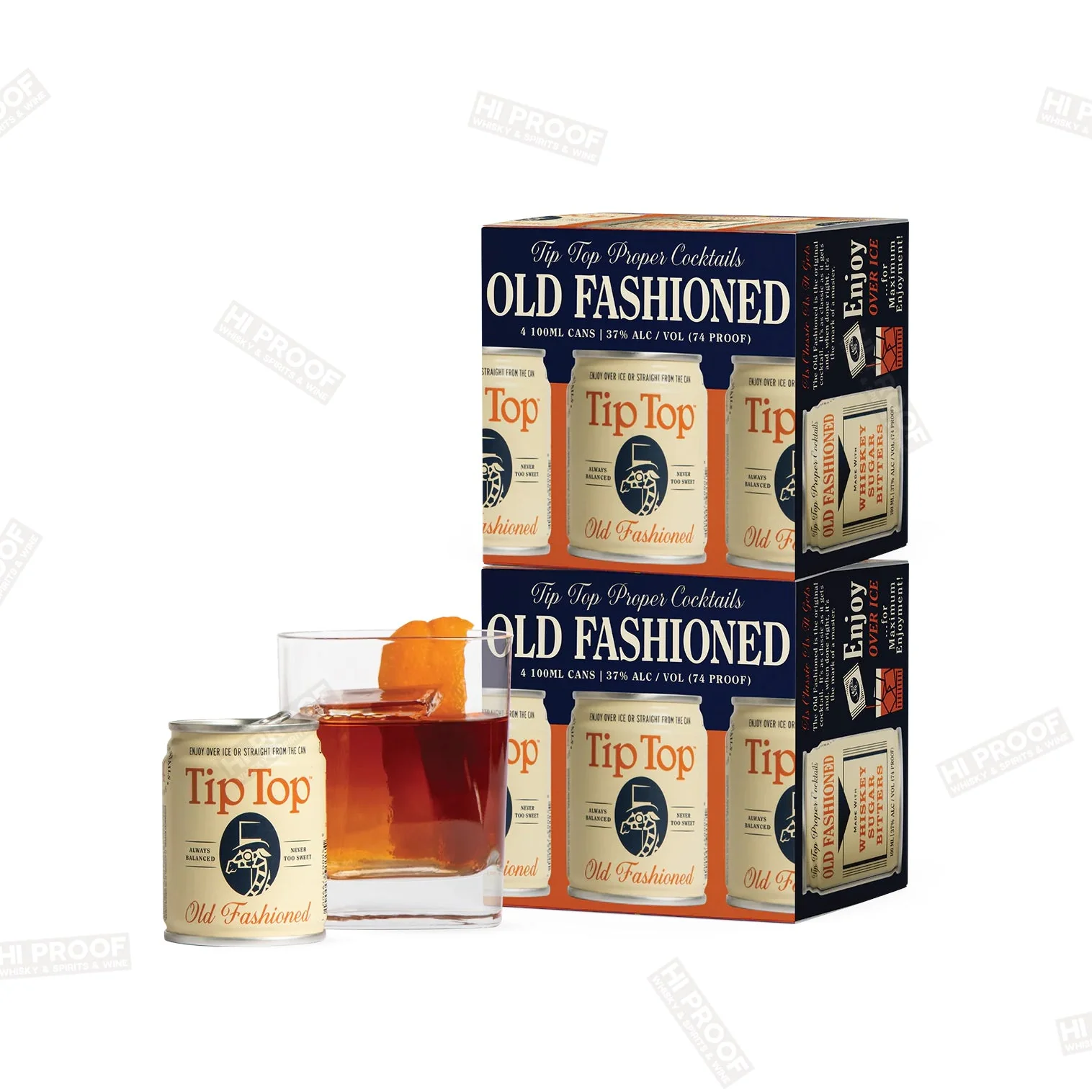 Tip Top Old Fashioned 100ml X 4can