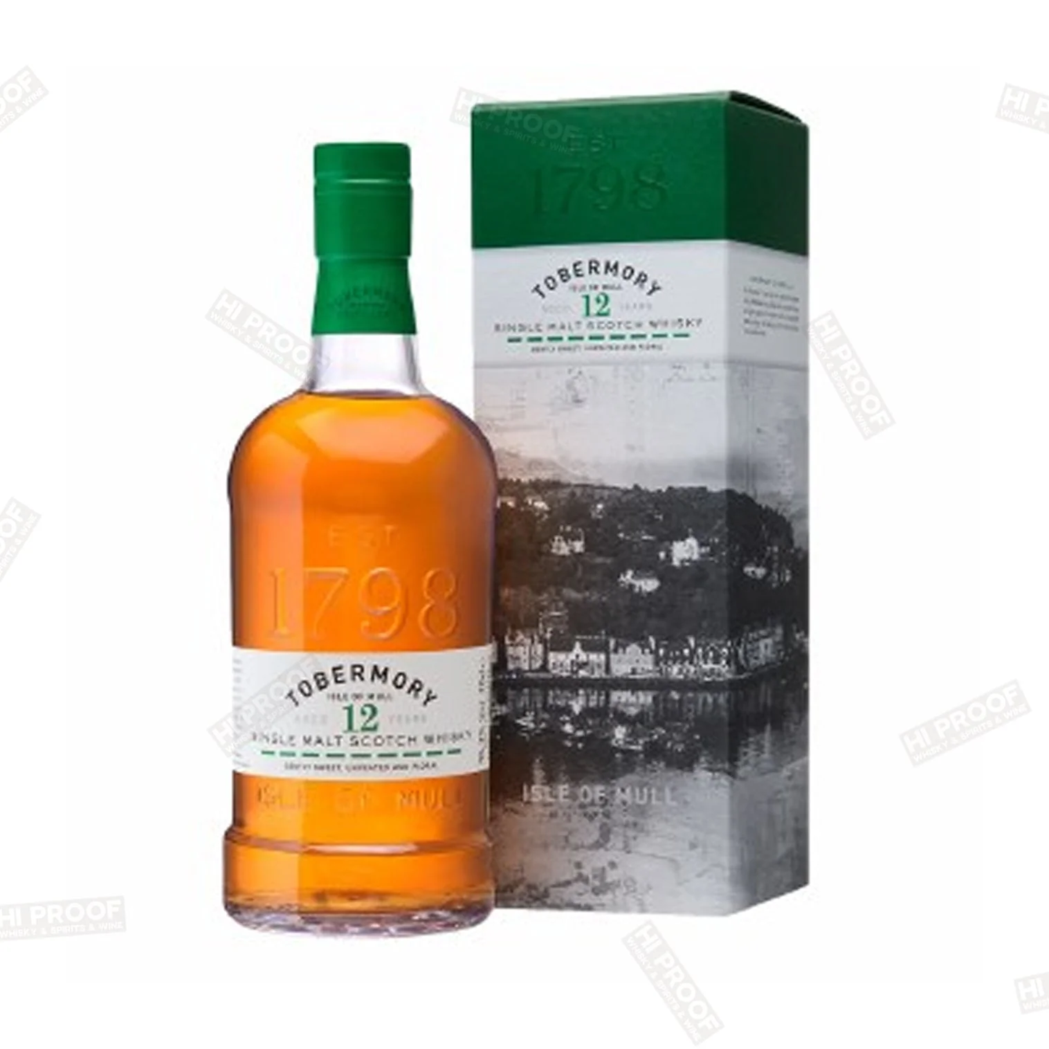 Tobermory 12 Year Single Malt 92.6proof 750ml