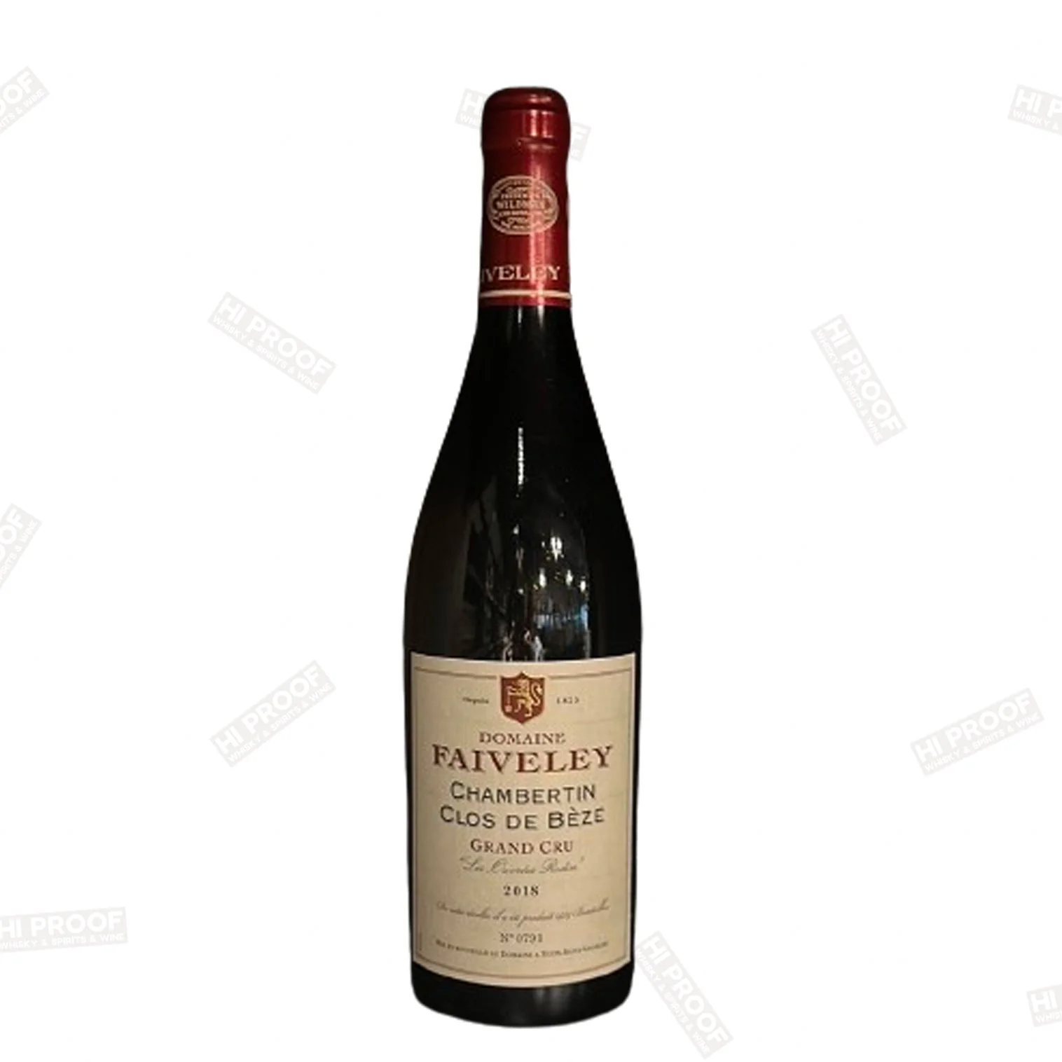 2018 Domaine Faiveley Chambertin-clos De Beze Les Ouvrees Rodin Grand Cru